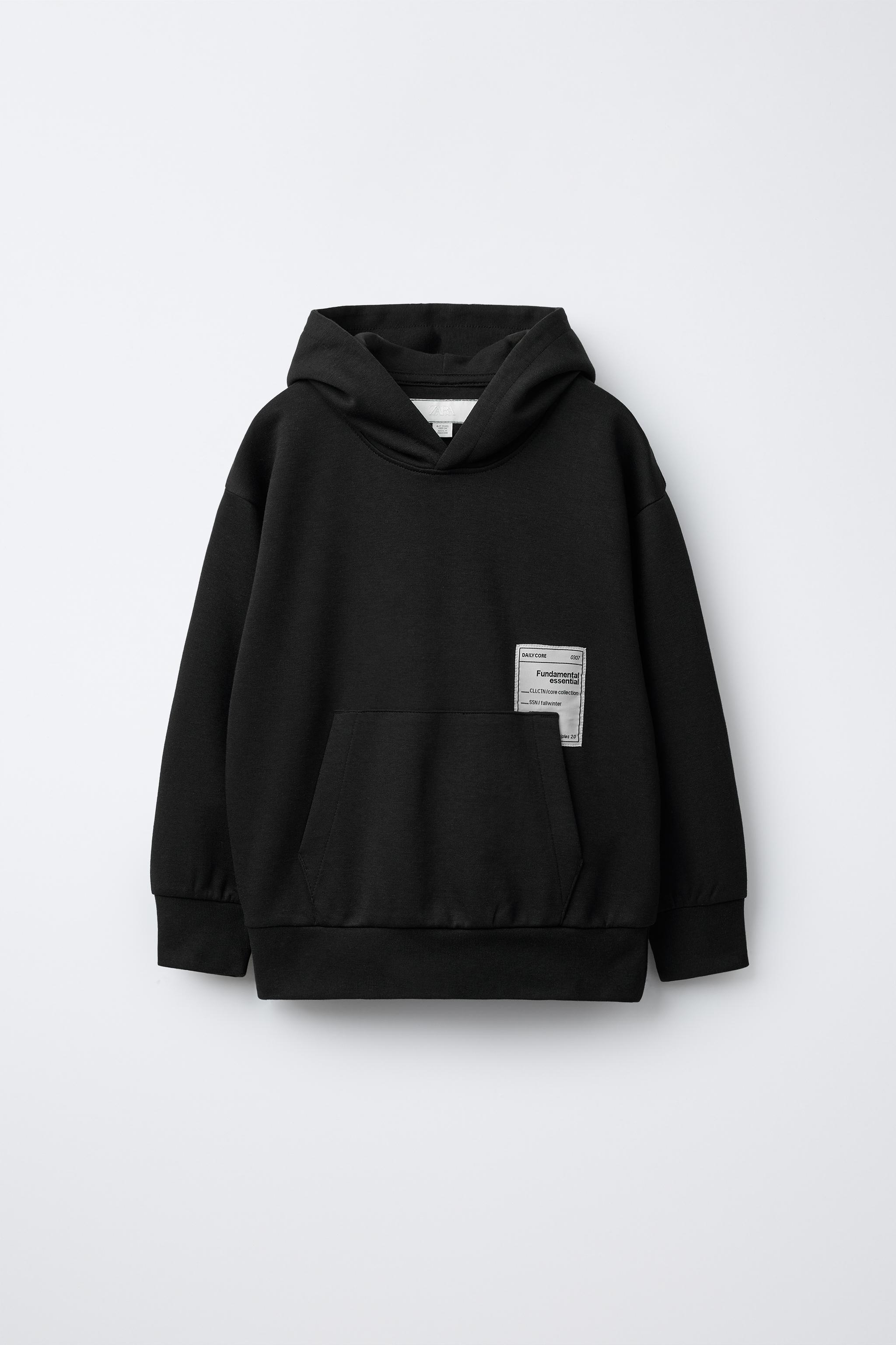 INTERLOCK HOODED SWEATSHIRT AND JOGGER PANTS SET