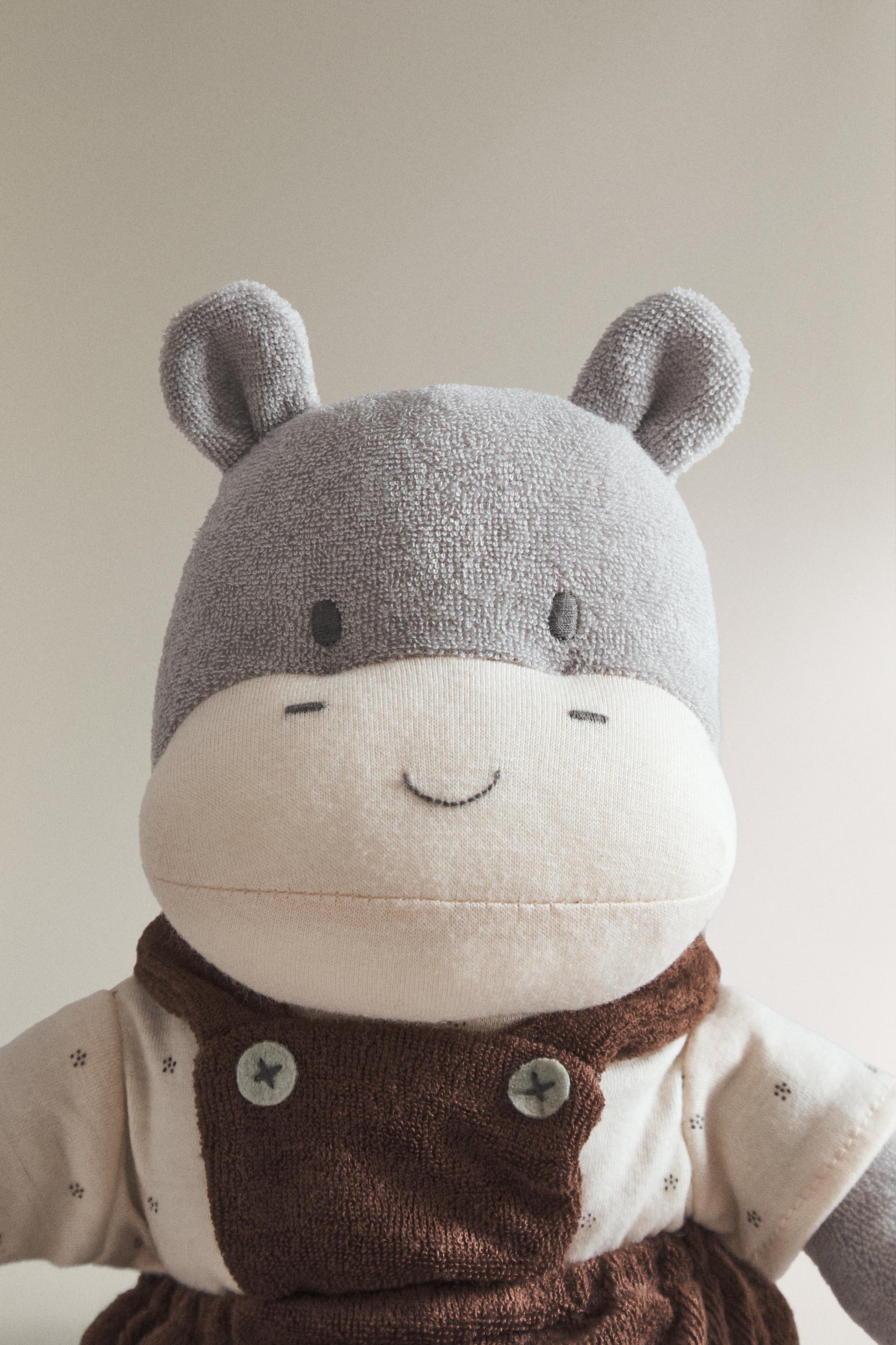 CHILDREN'S MUSICAL HIPPOPOTAMUS PLUSH TOY