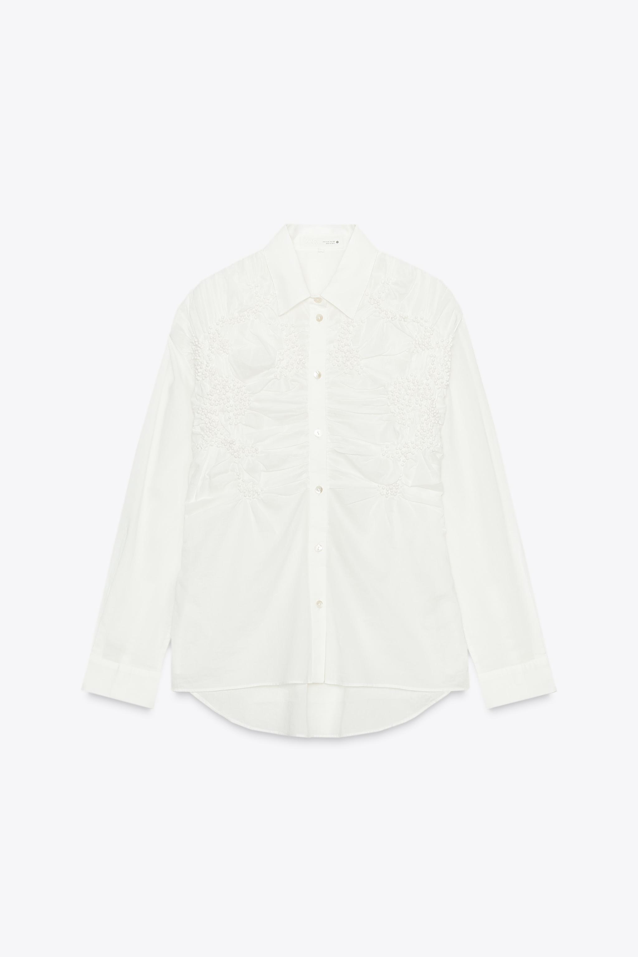 ZW COLLECTION EMBROIDERED SHIRT