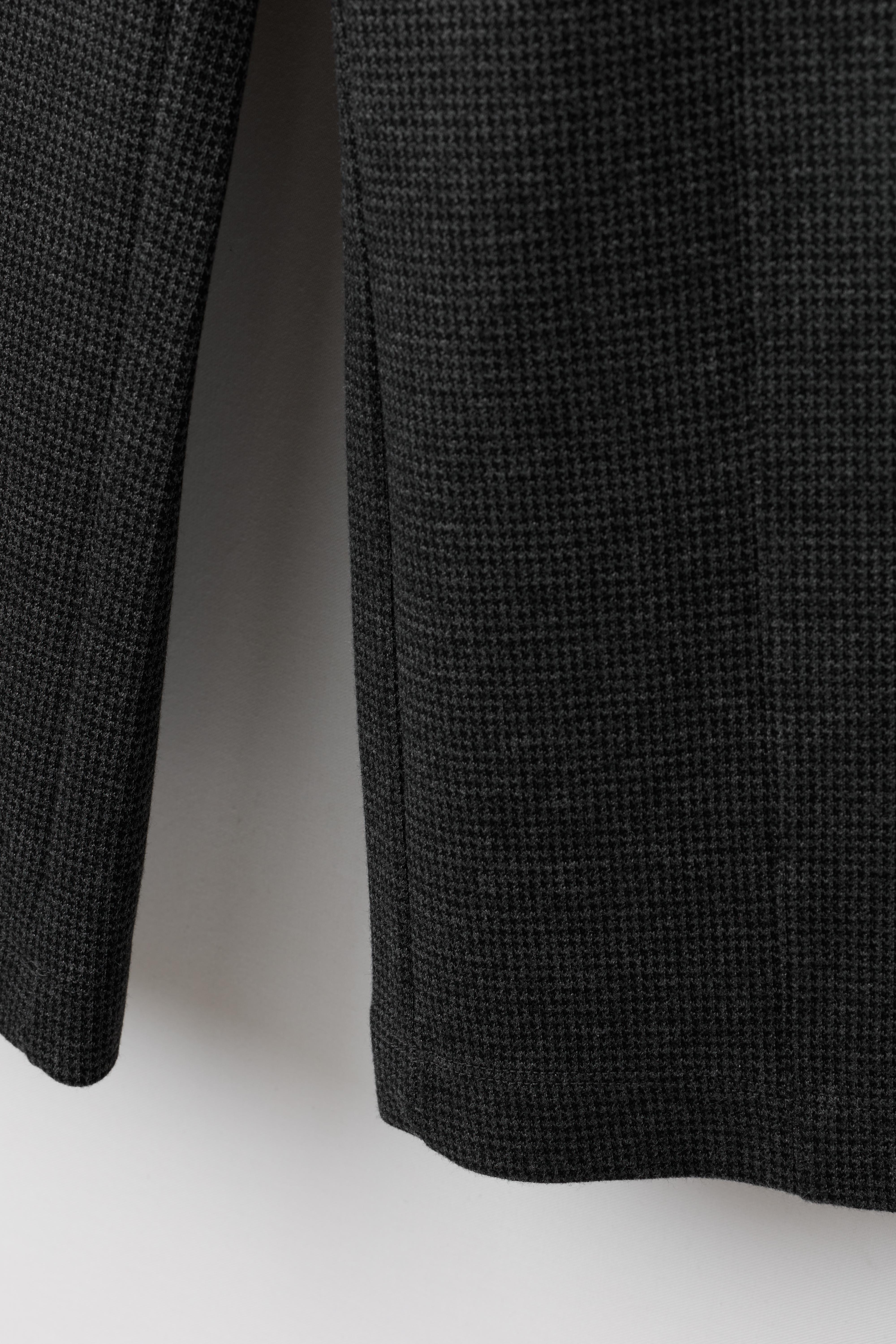 HOUNDSTOOTH STRAIGHT LEG PANTS