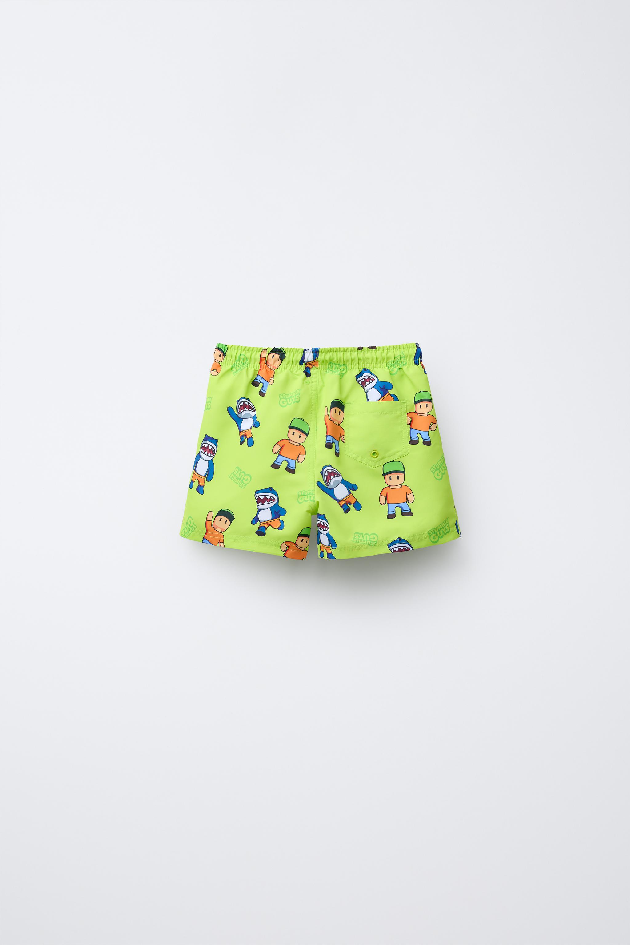 6-14 YEARS/ STUMBLE GUYS ™ © SCOPELY SWIM SHORTS