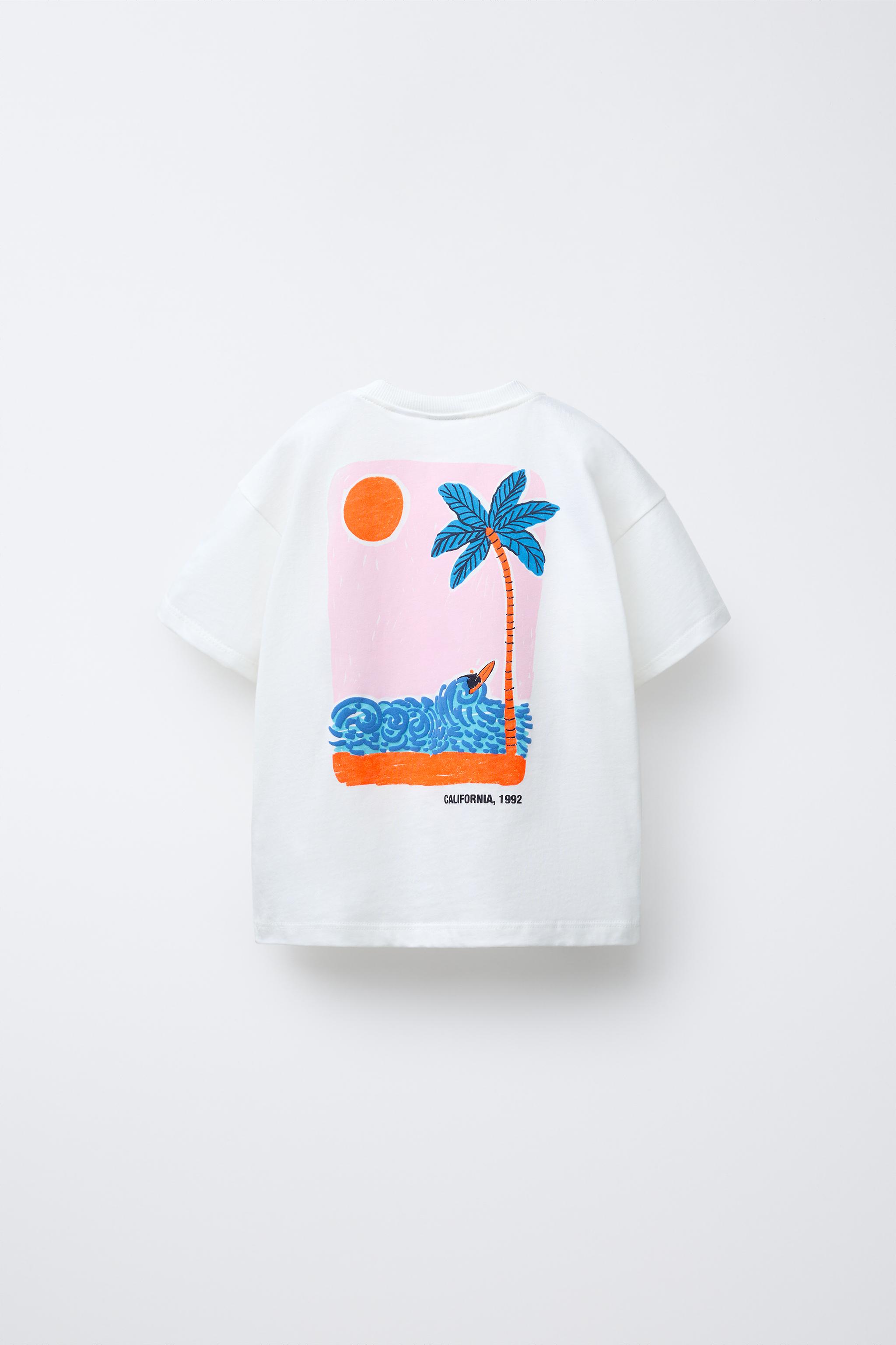 SURF PRINT T-SHIRT