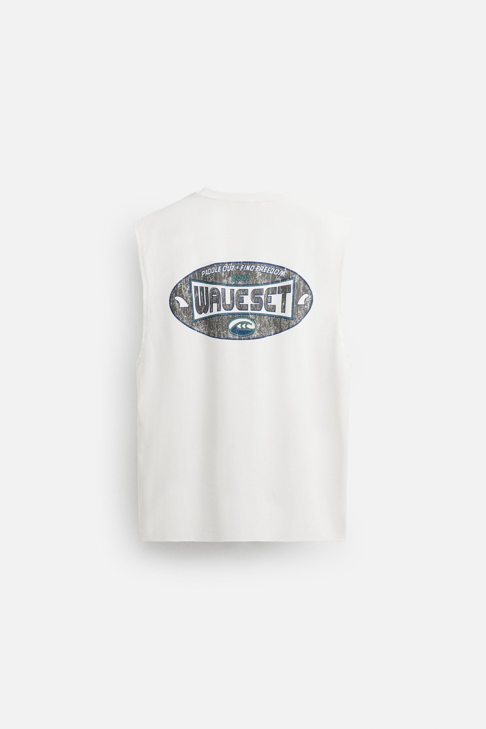 WASHED PRINT TANK TOP