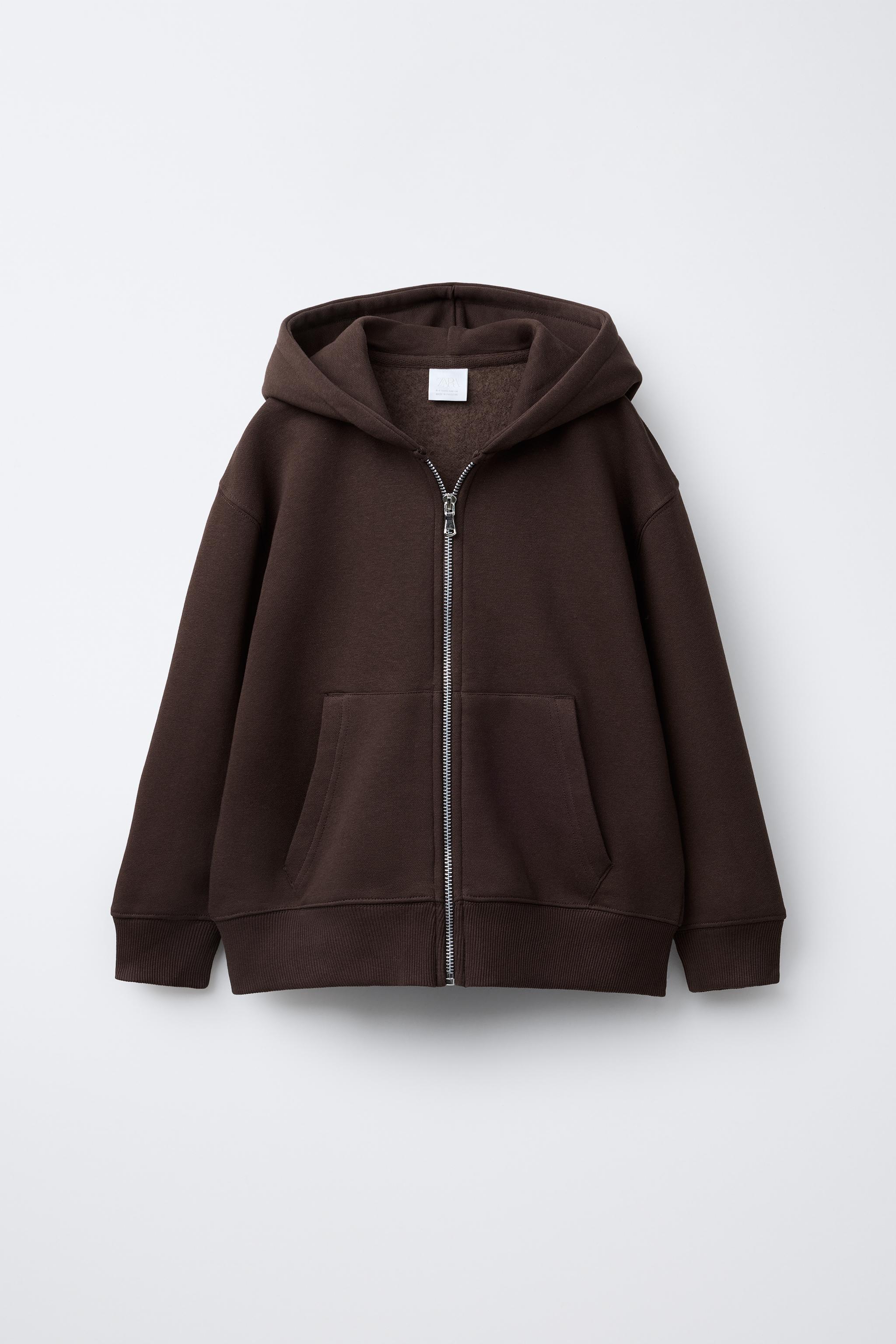BASIC ZIP SWEATSHIRT