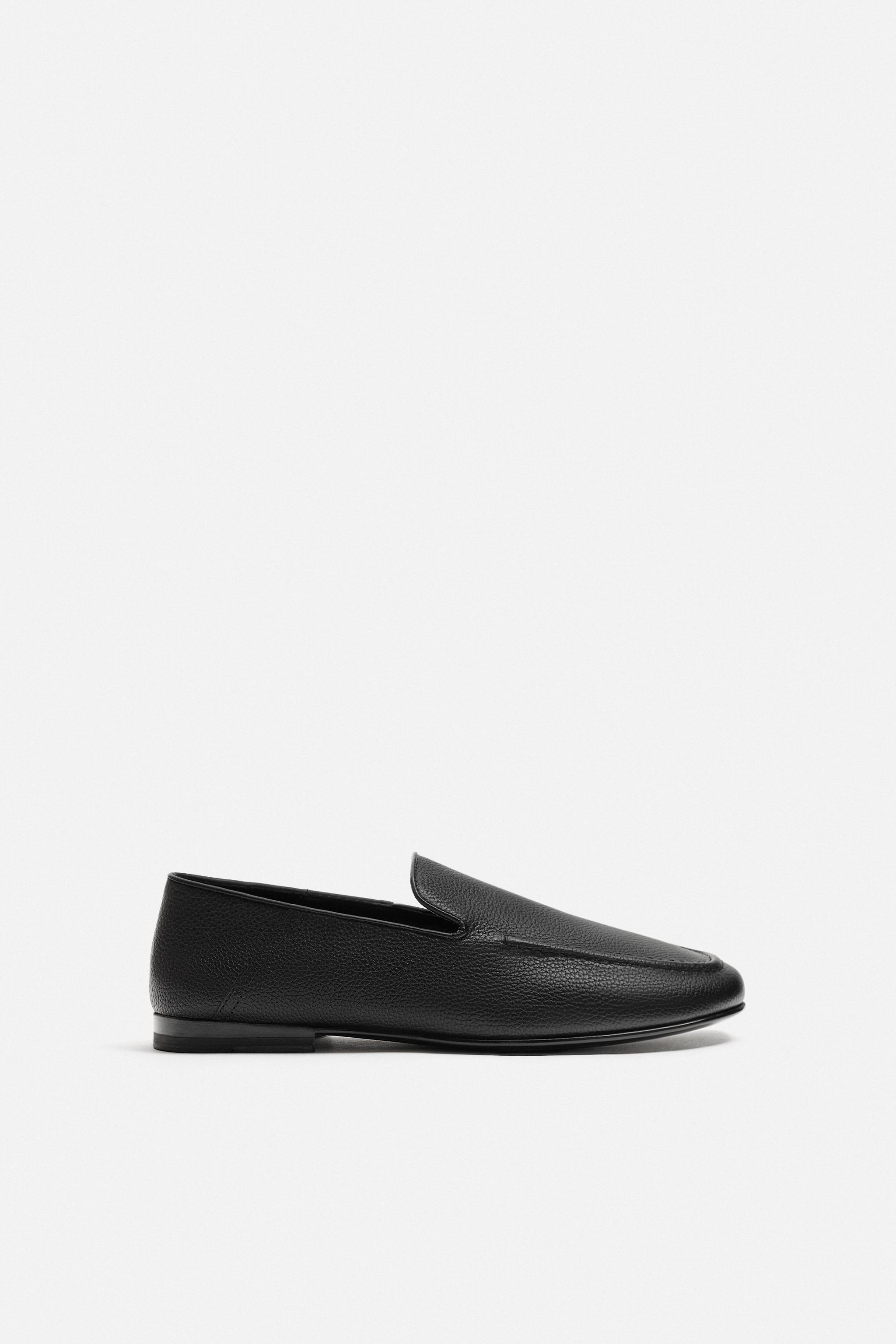 LEATHER LOAFERS