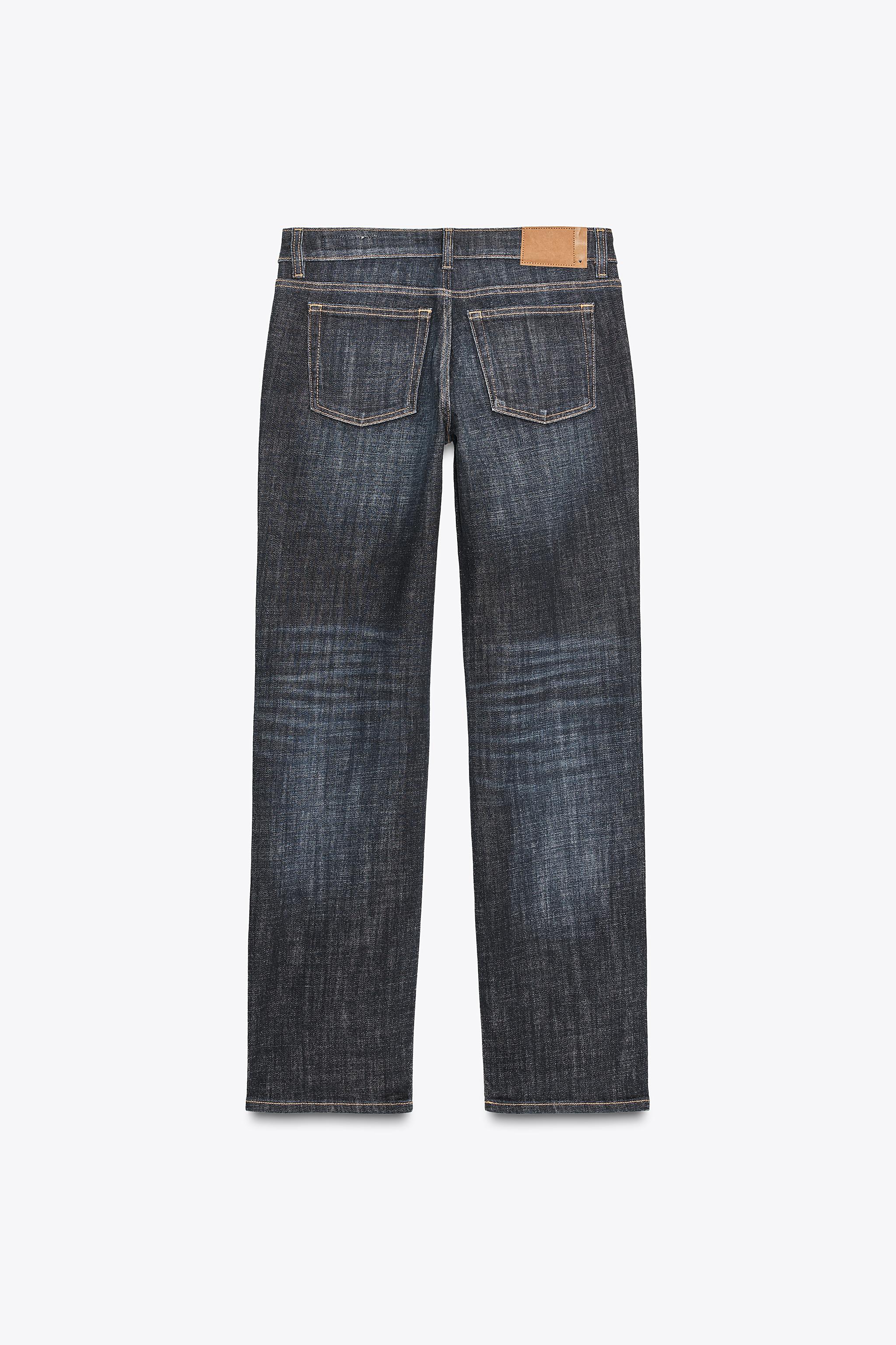 TRF LOW RISE STRAIGHT LEG JEANS