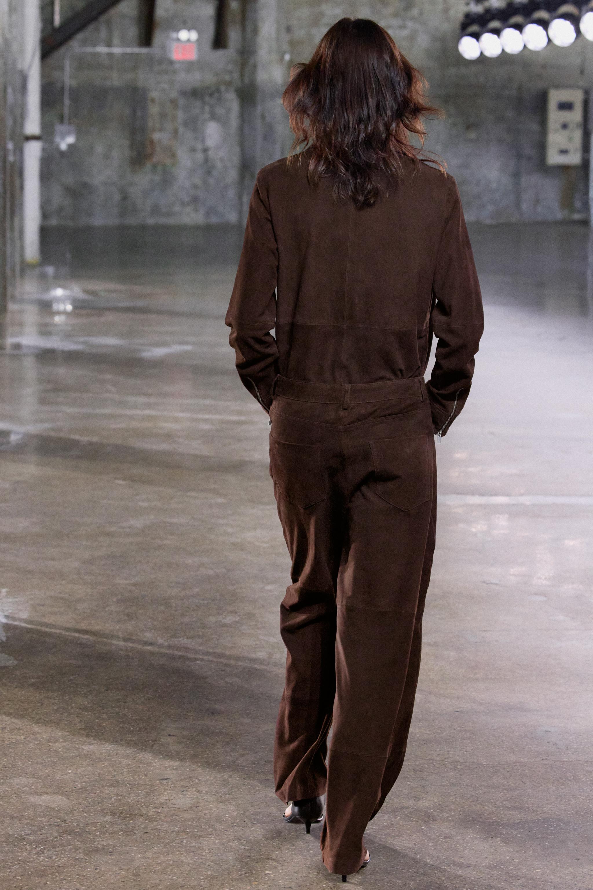 ZW COLLECTION LIMITED EDITION 100% SUEDE OVERSHIRT