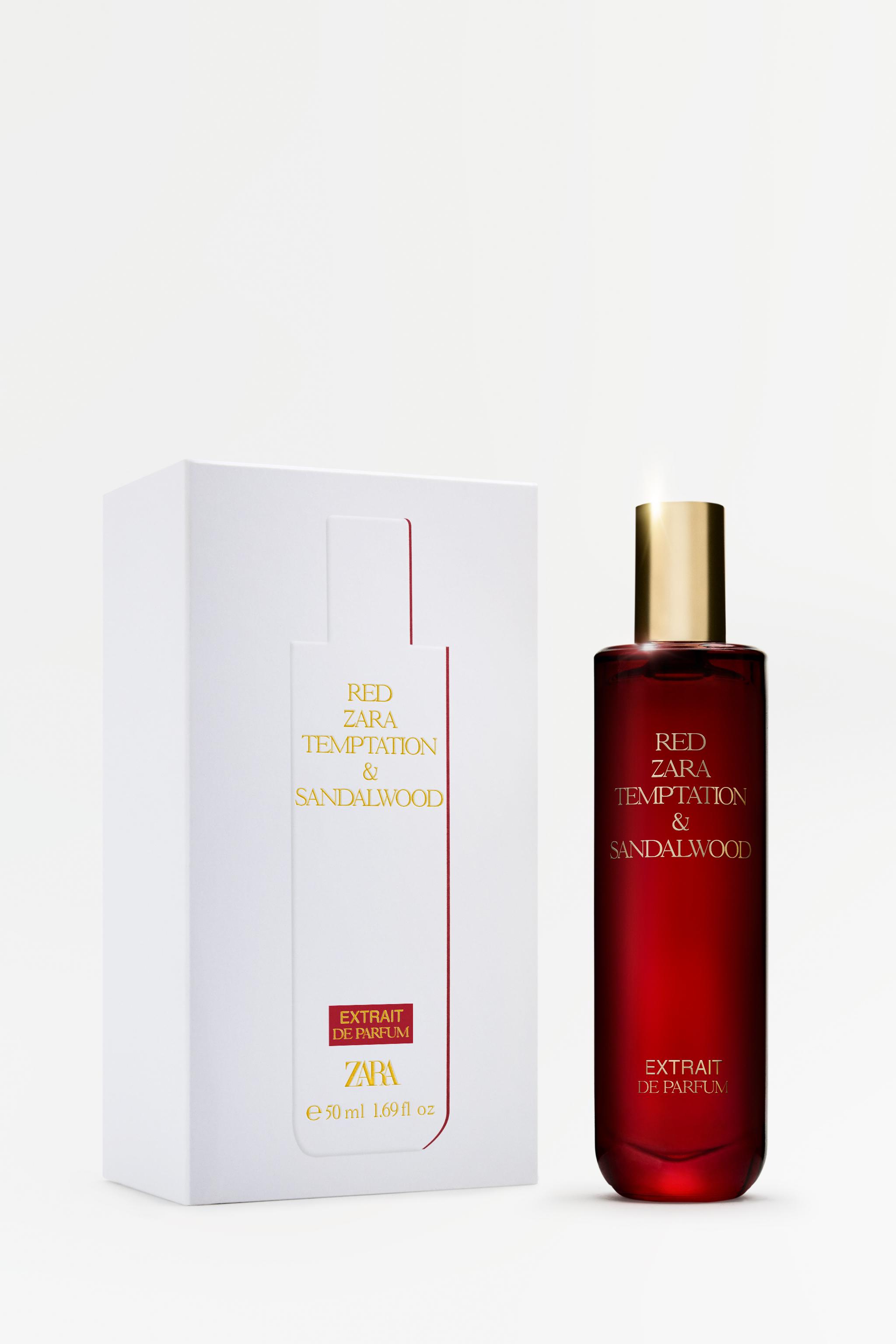 RED ZARA TEMPTATION SANDALWOOD EXTRAIT DE PARFUM 50 ML (1.7 FL. OZ).
