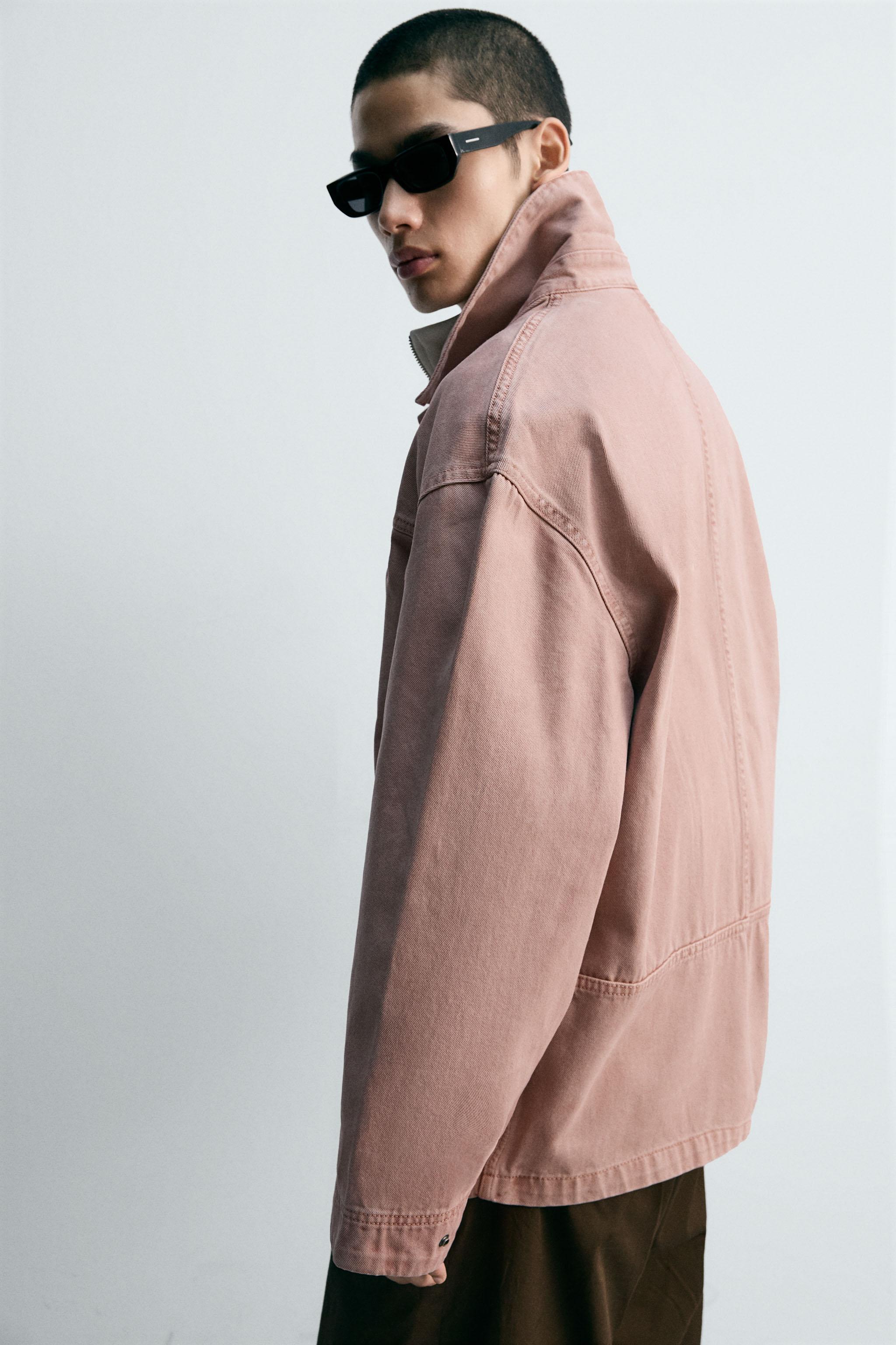 WASHED TEXTURED OVERSHIRT