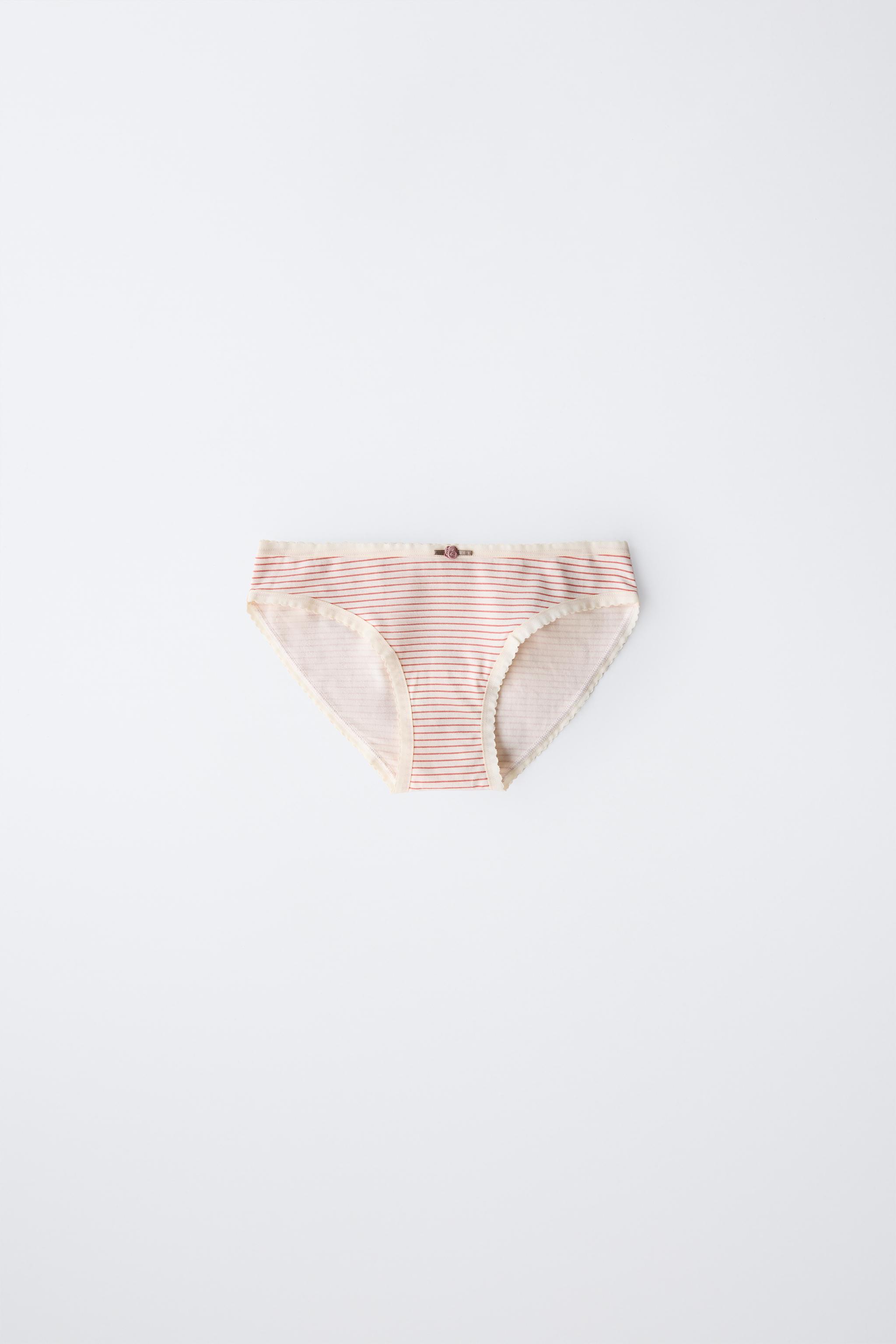 2-6 YEARS/ SIX-PACK OF FLORAL UNDERWEAR