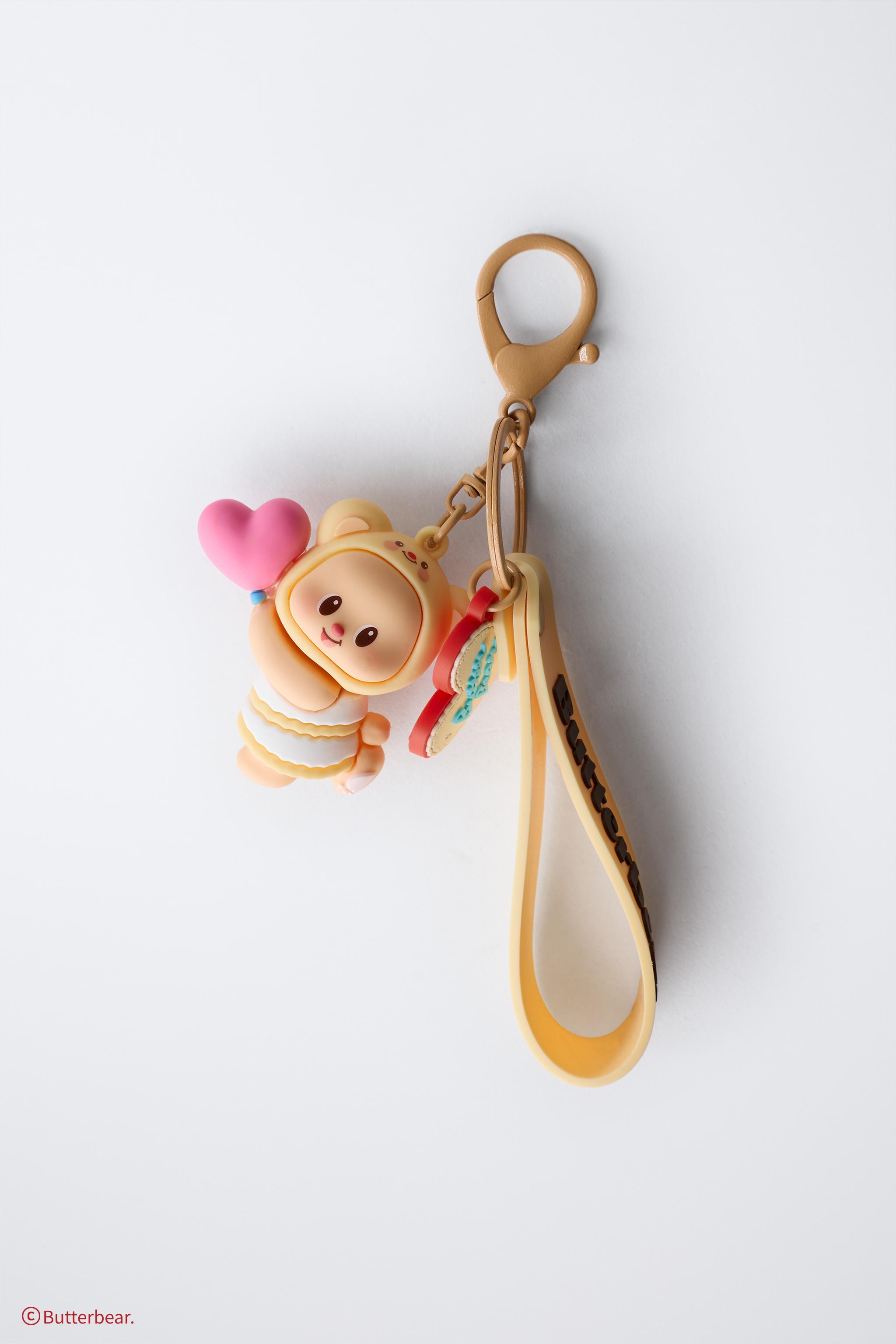 BUTTERBEAR © TEDDY BEAR KEYCHAIN