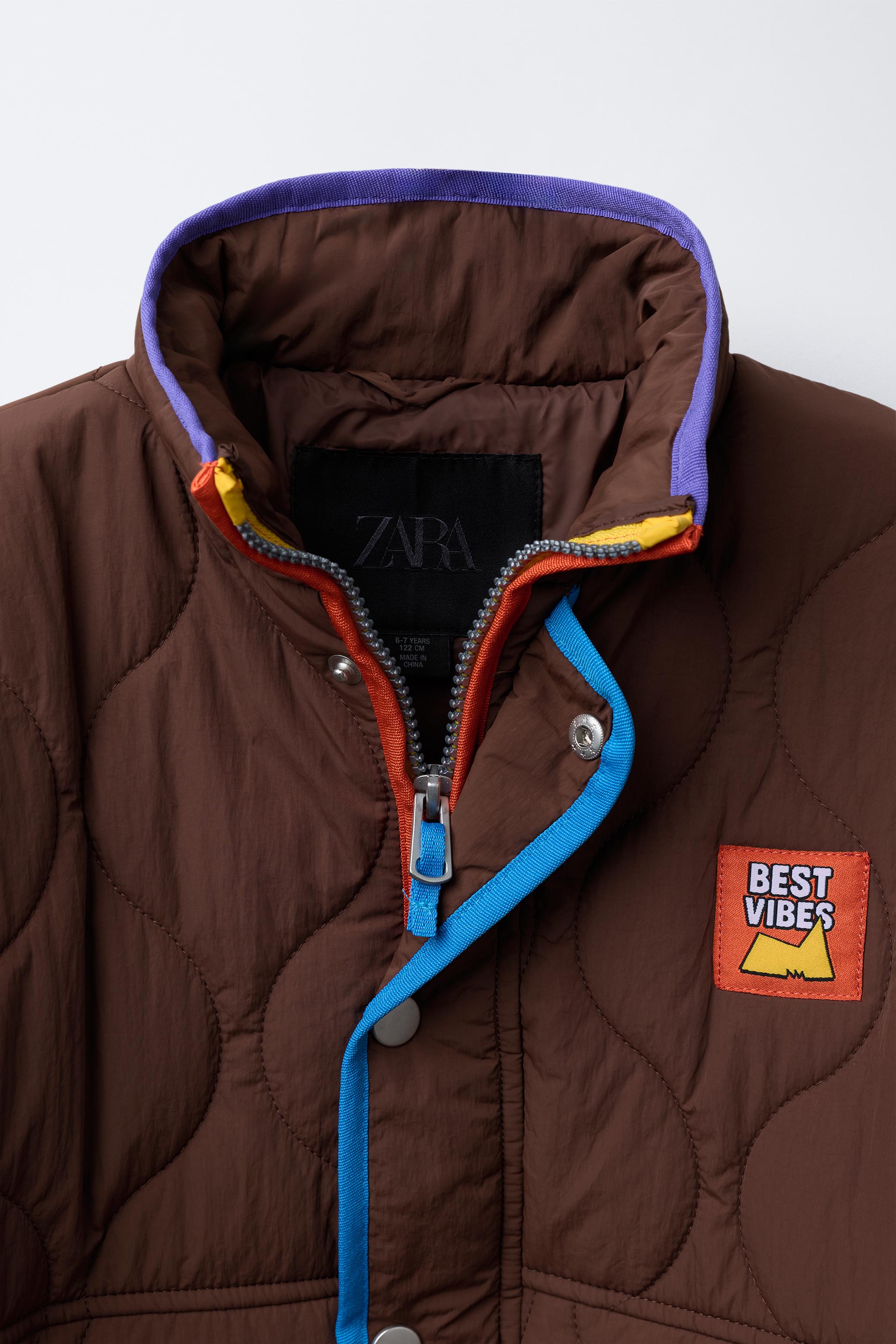 CONTRASTING DETAILS JACKET