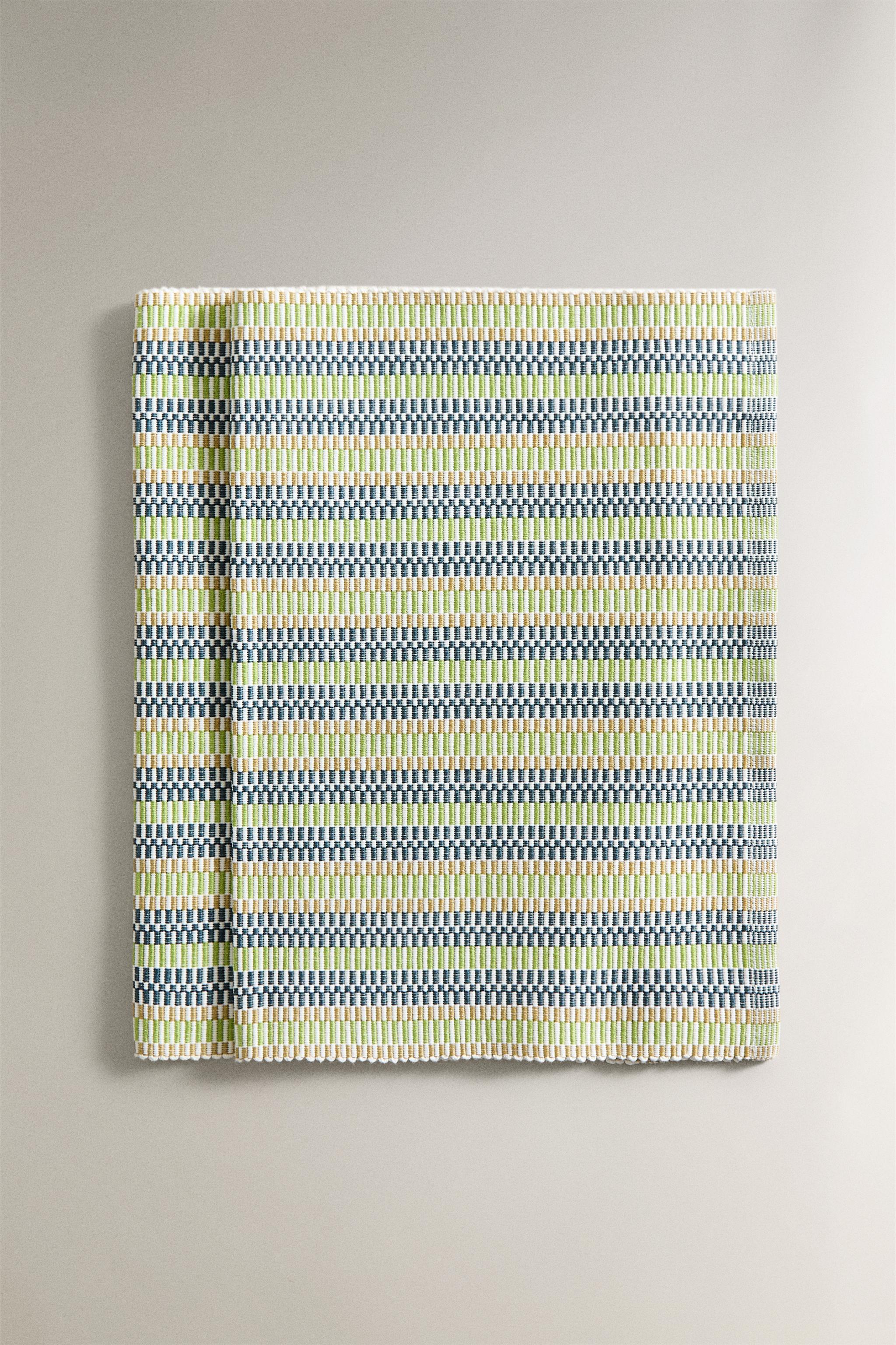 SET OF STRIPED COTTON PLACEMATS (SET OF 2)