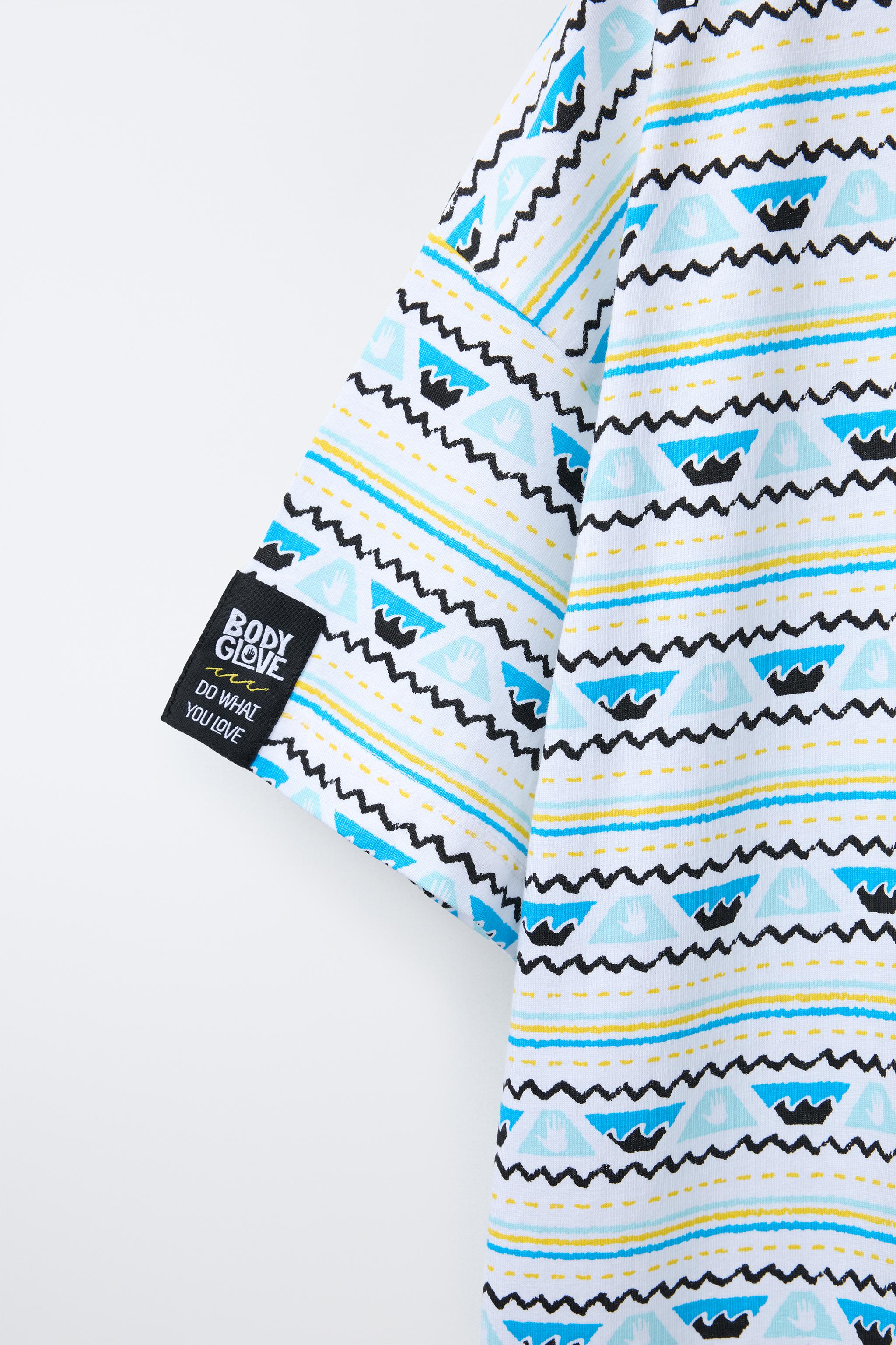 ZARA X BODY GLOVE ® STRIPED T-SHIRT