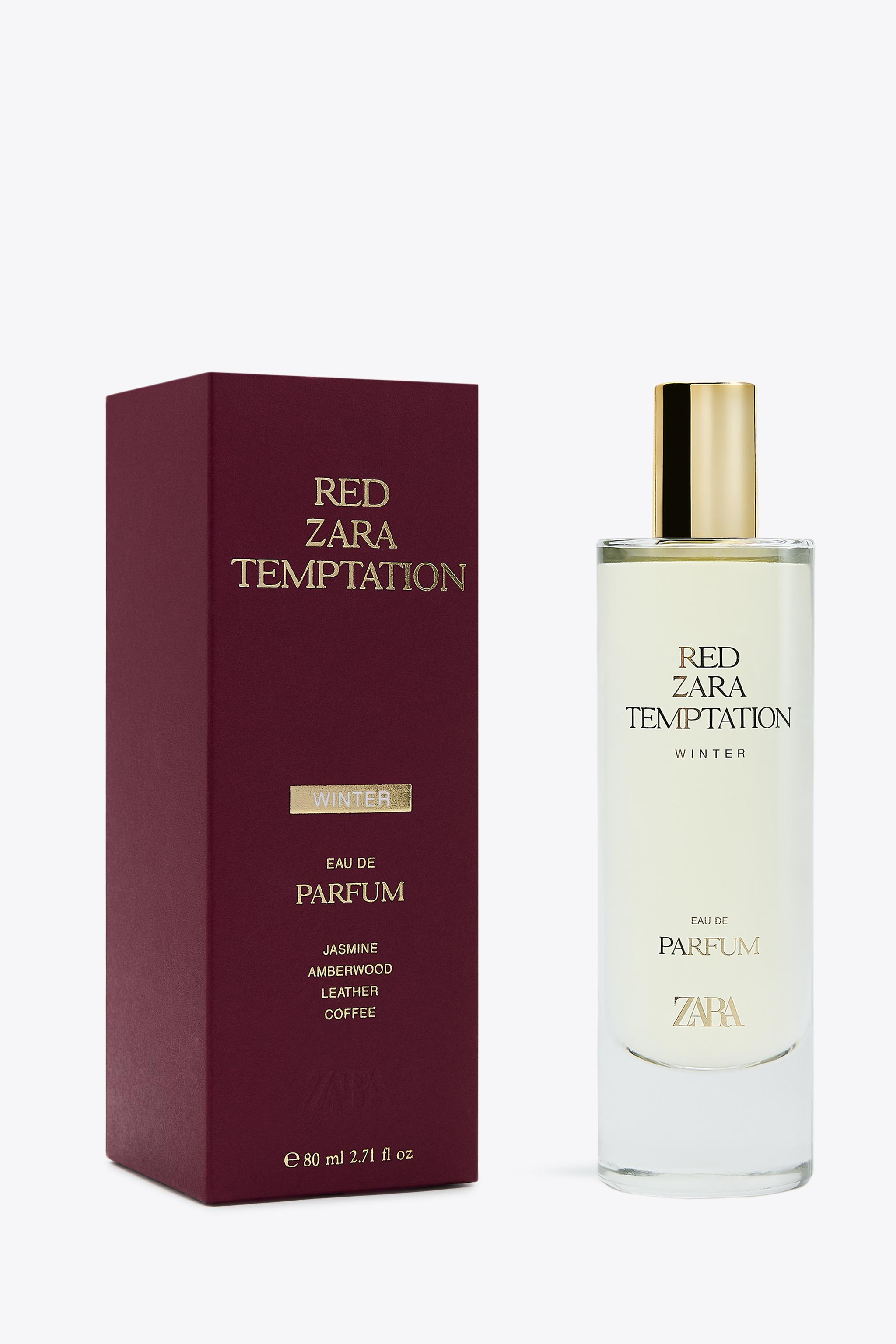 RED ZARA TEMPTATION WINTER EDP 80 ML (2.71 FL. OZ).