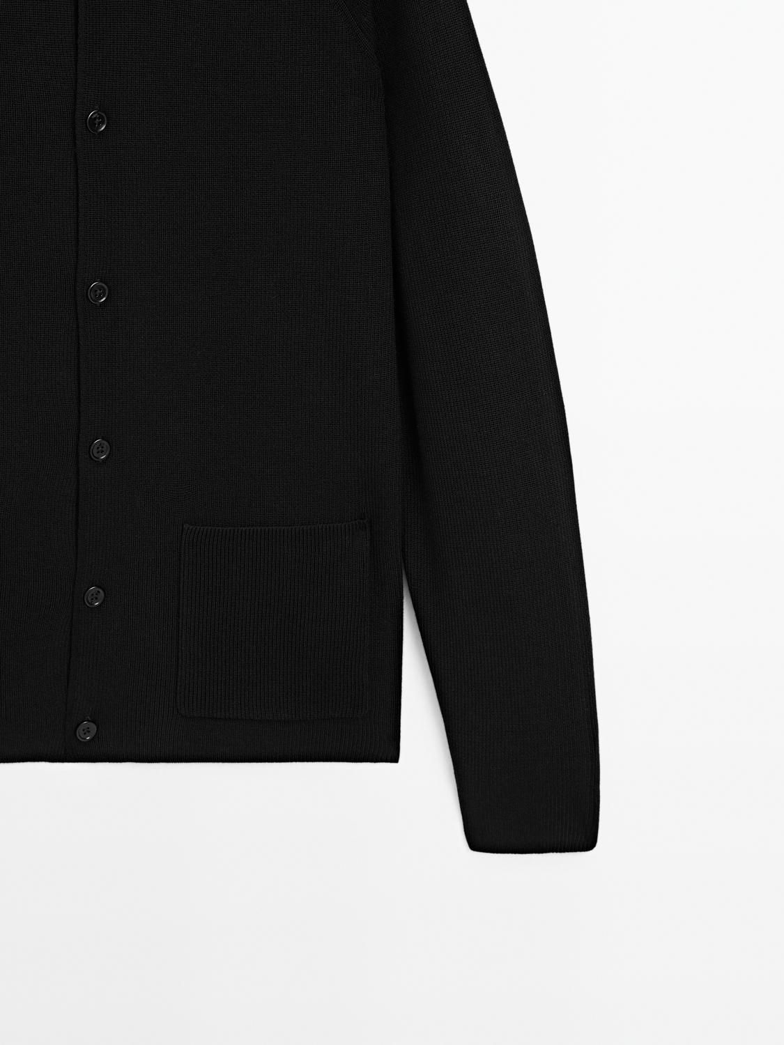 100% cotton knit cardigan