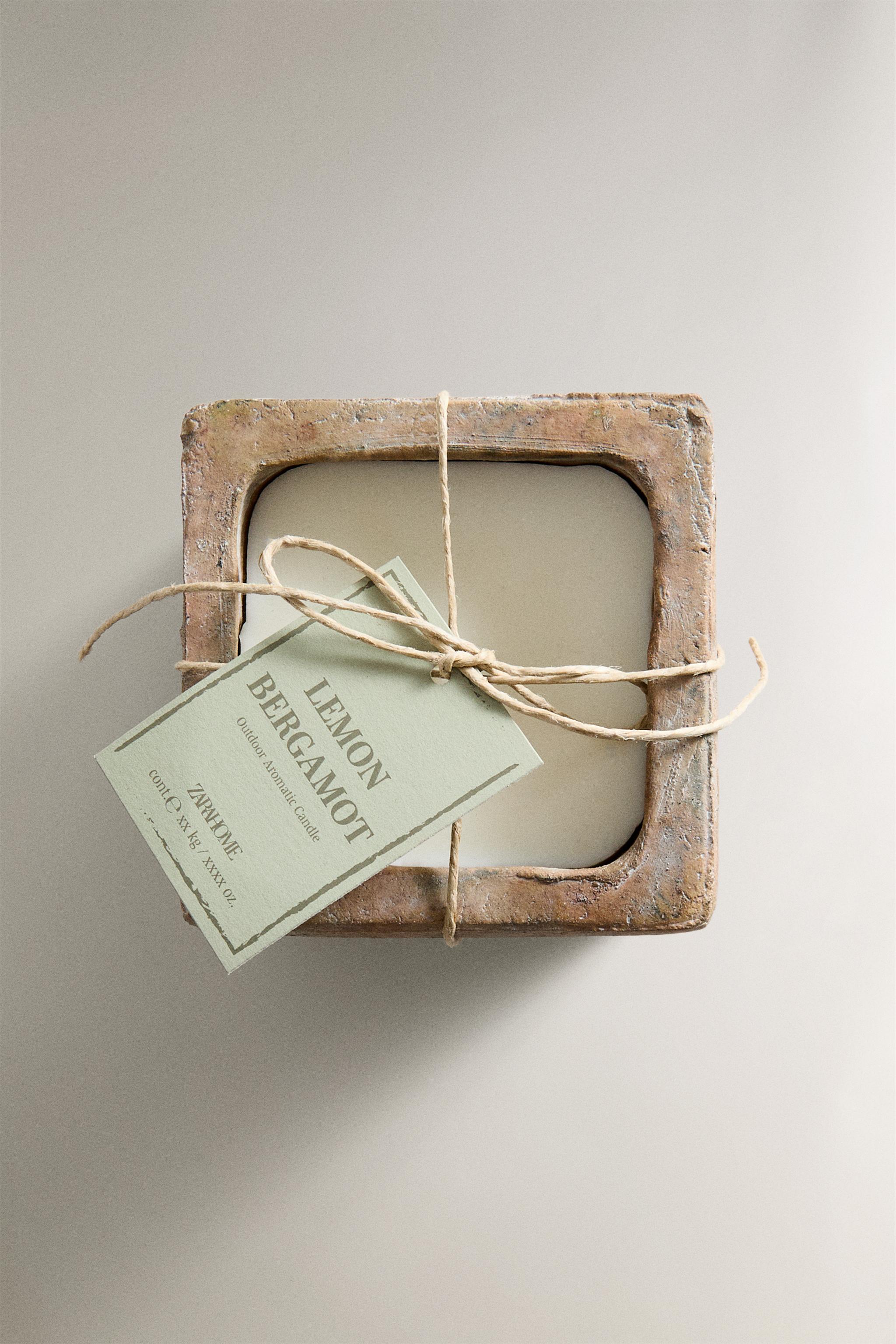 (400 G) LEMON BERGAMOT OUTDOOR SCENTED CANDLE