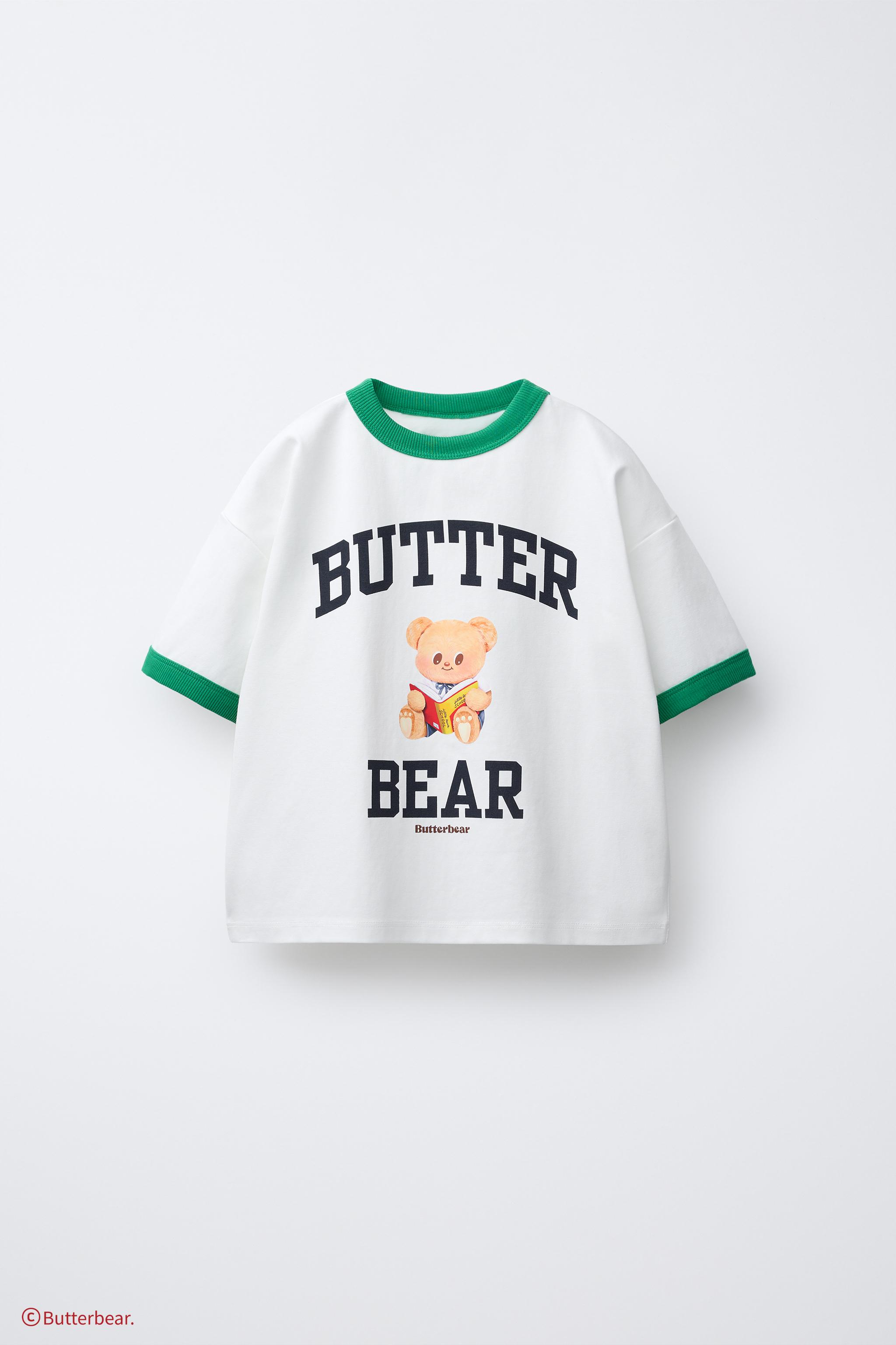 BUTTERBEAR © TRIM DETAIL T-SHIRT