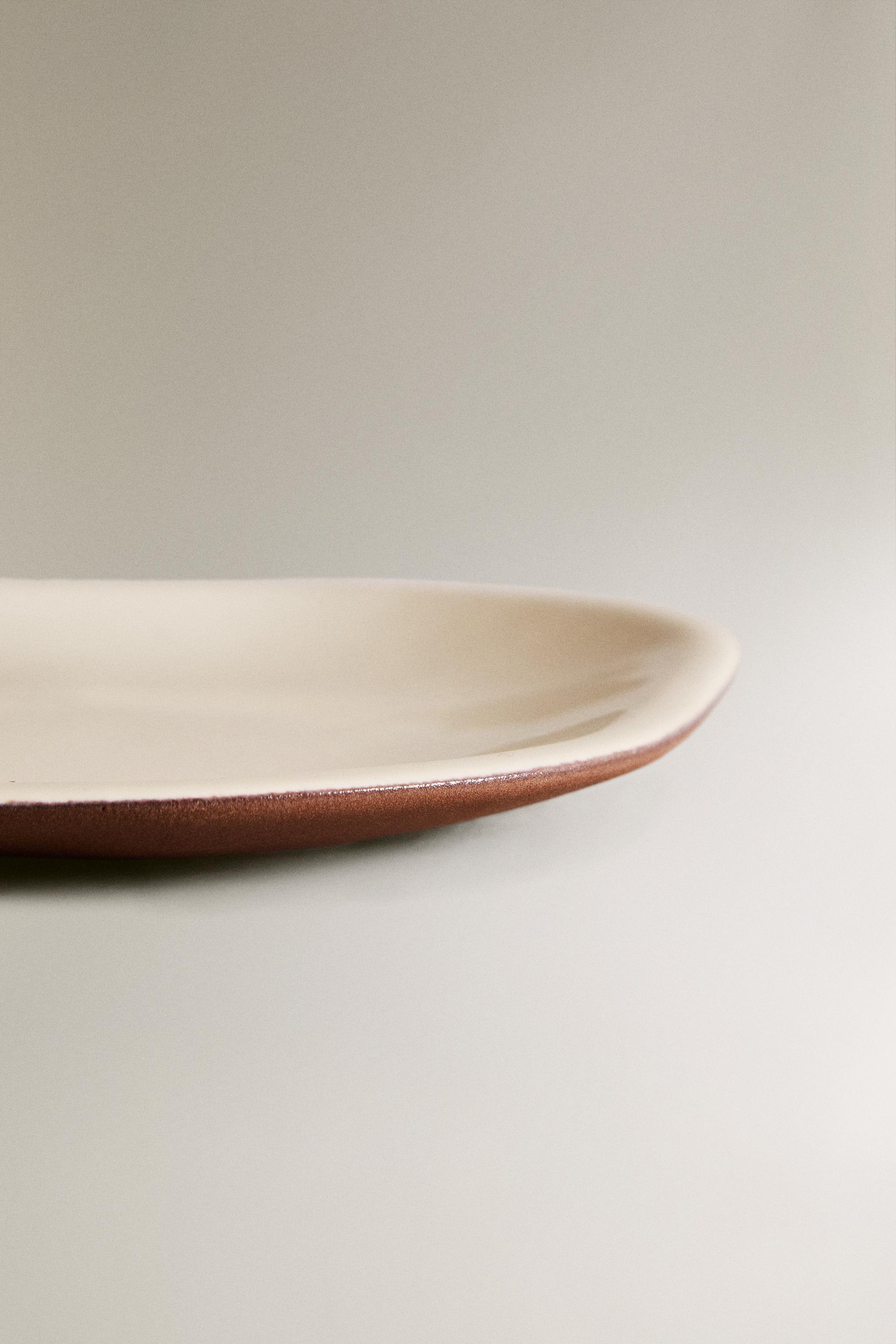IRREGULAR STONEWARE SIDE PLATE
