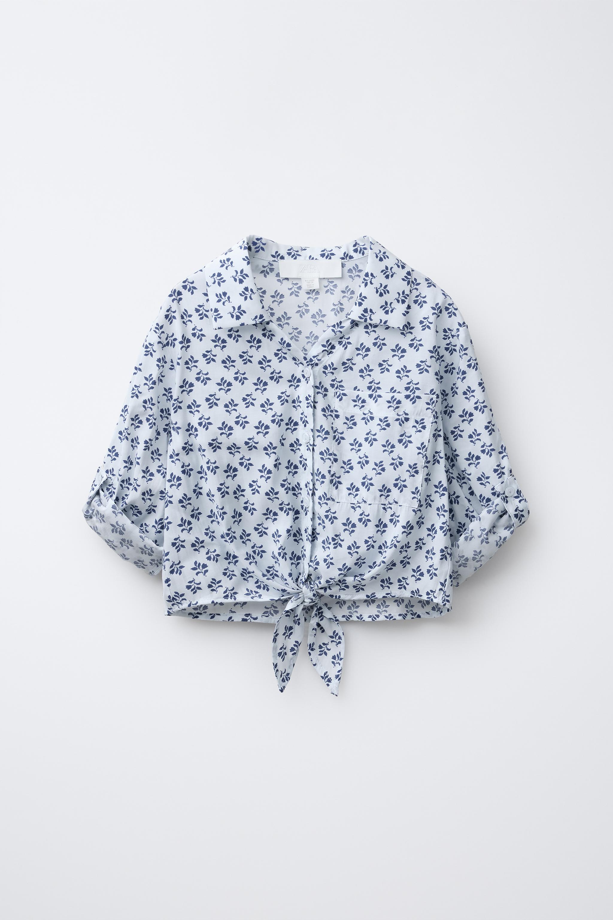 KNOT PRINT SHIRT