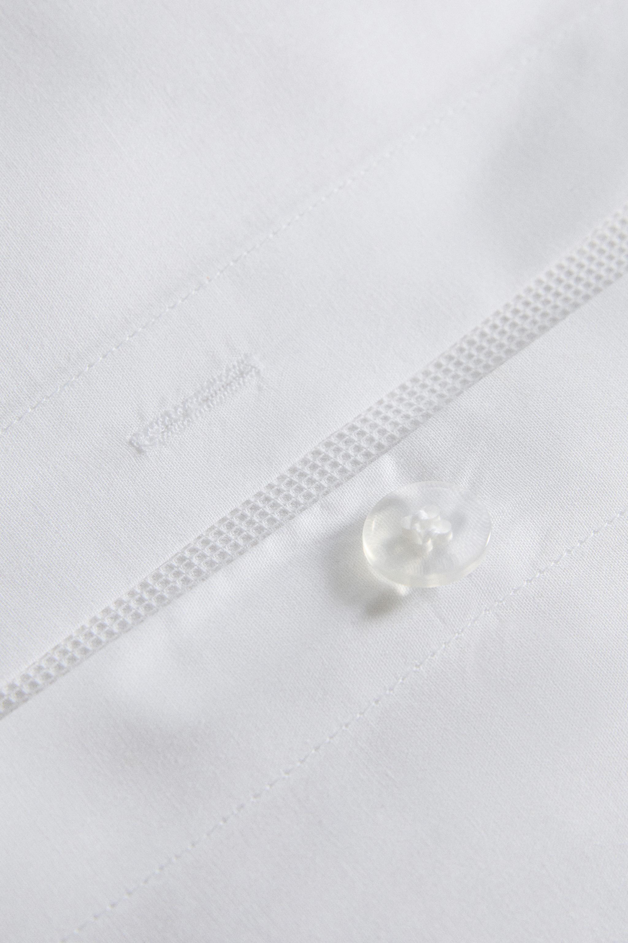 PIQUÉ PIPING DUVET COVER