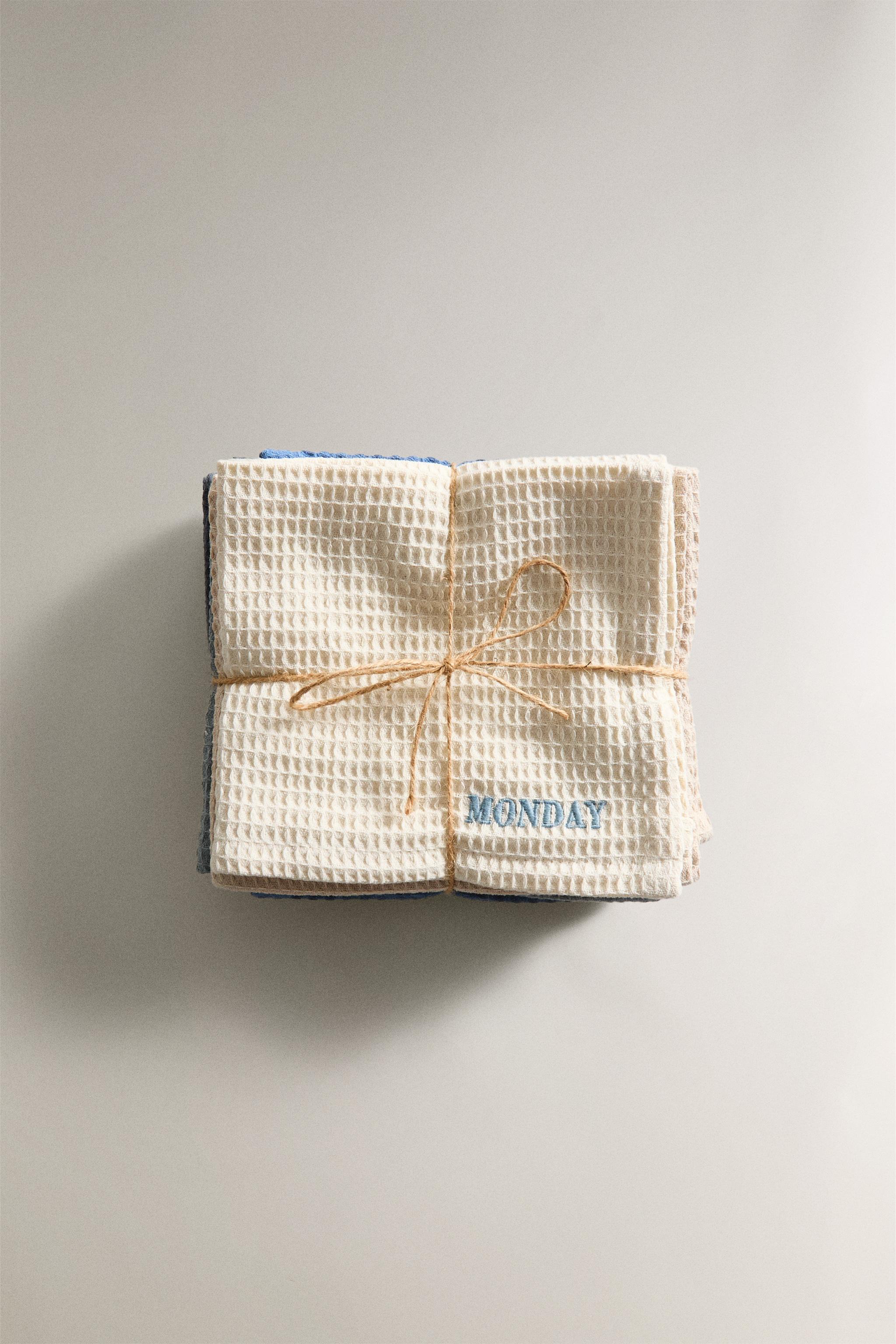 WEEKLY KITCHEN TOWEL (SET OF 7)