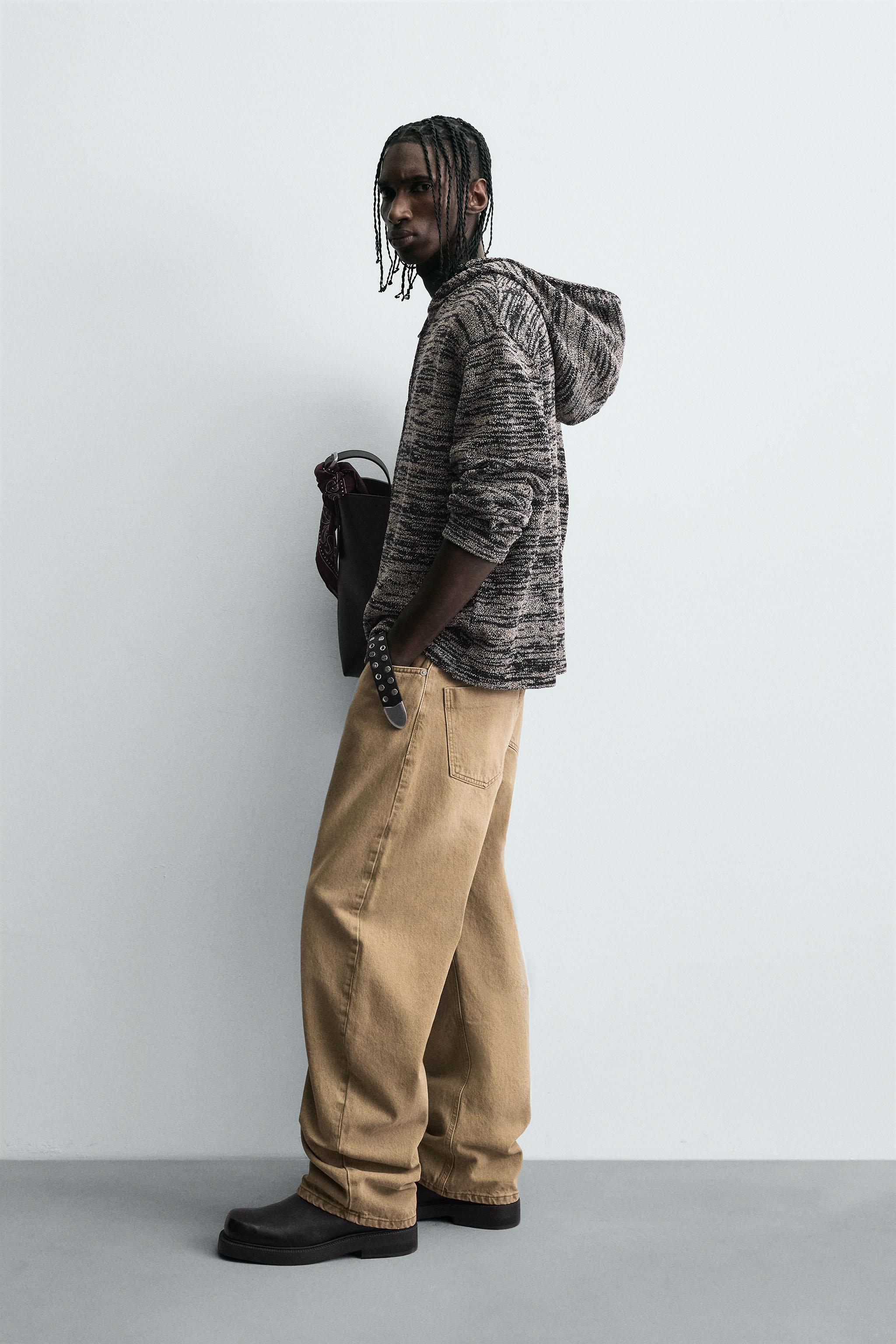 HOODED KNIT CARDIGAN