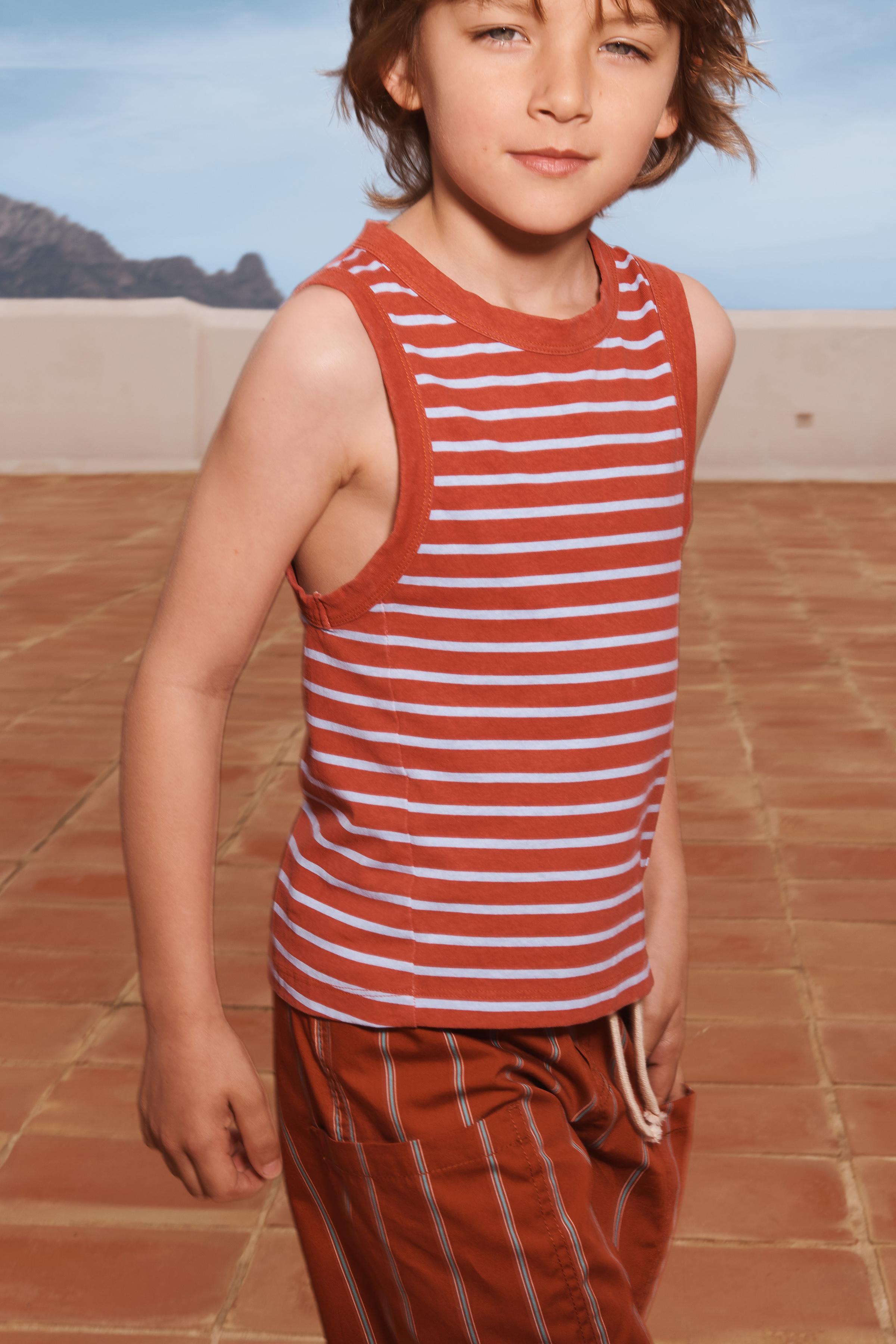 STRIPED CUT-OUT LIMITED EDITION T-SHIRT