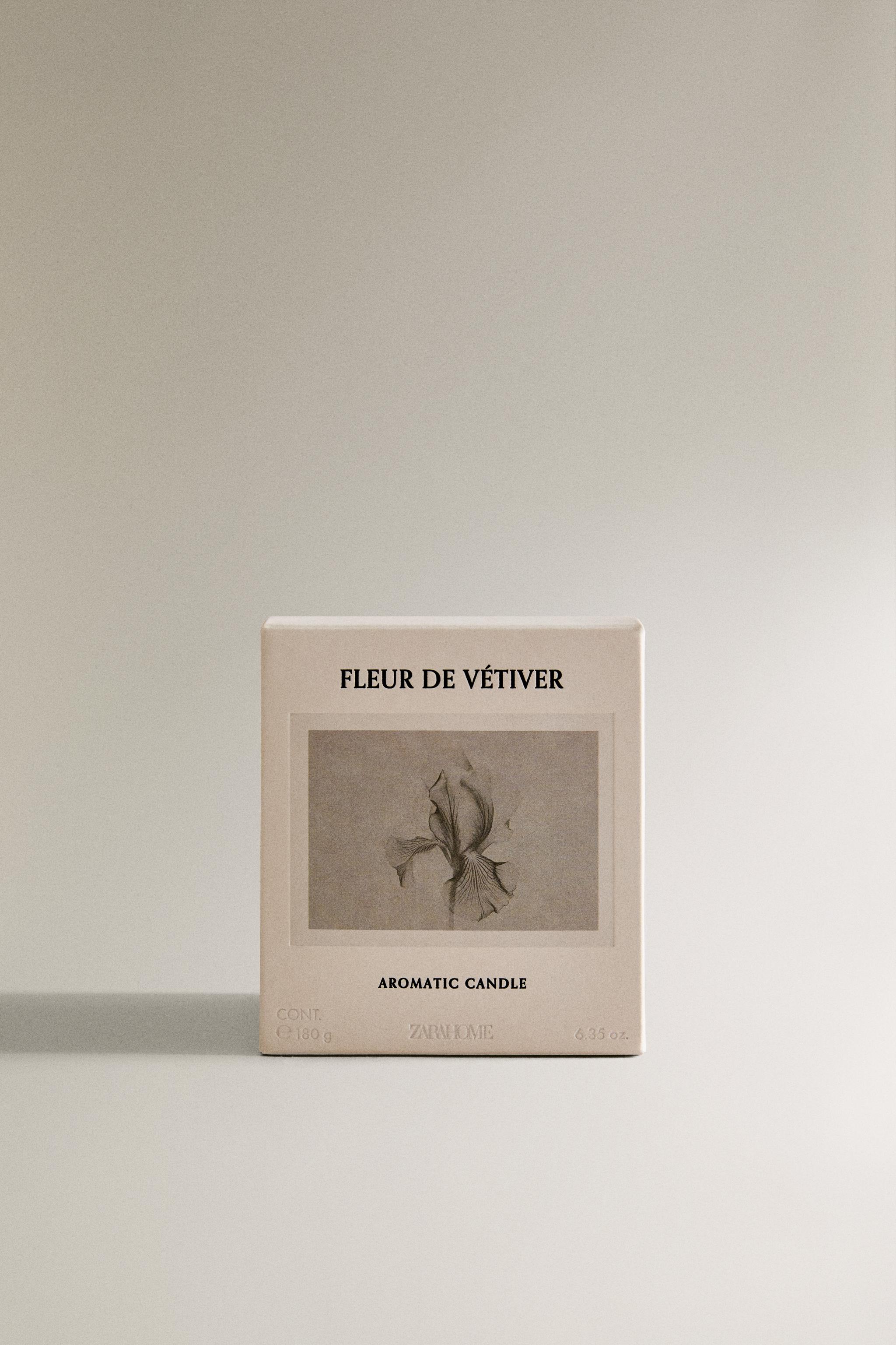 (180 G) FLEUR DE VÉTIVER SCENTED CANDLE