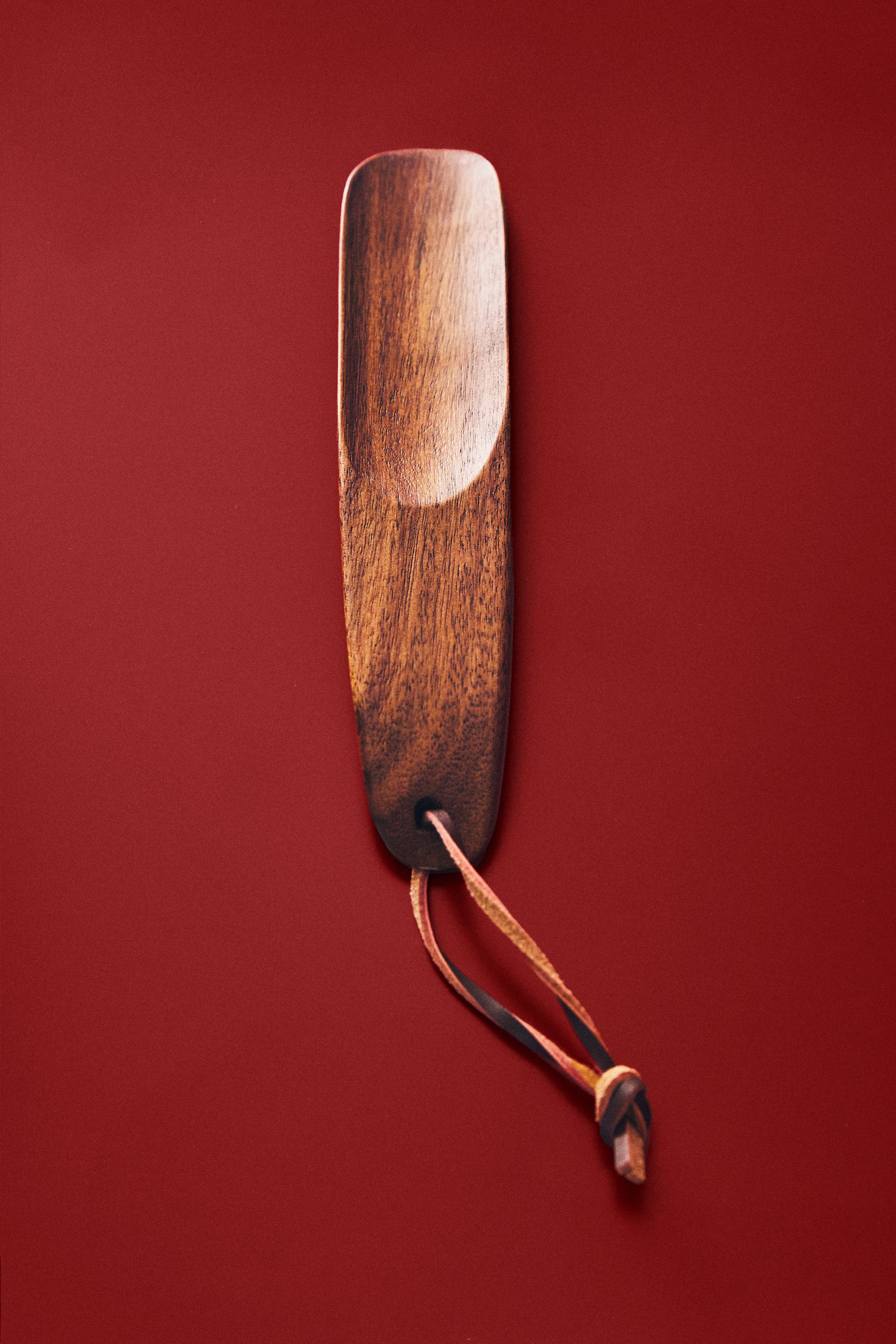 ACACIA WOOD SHOEHORN