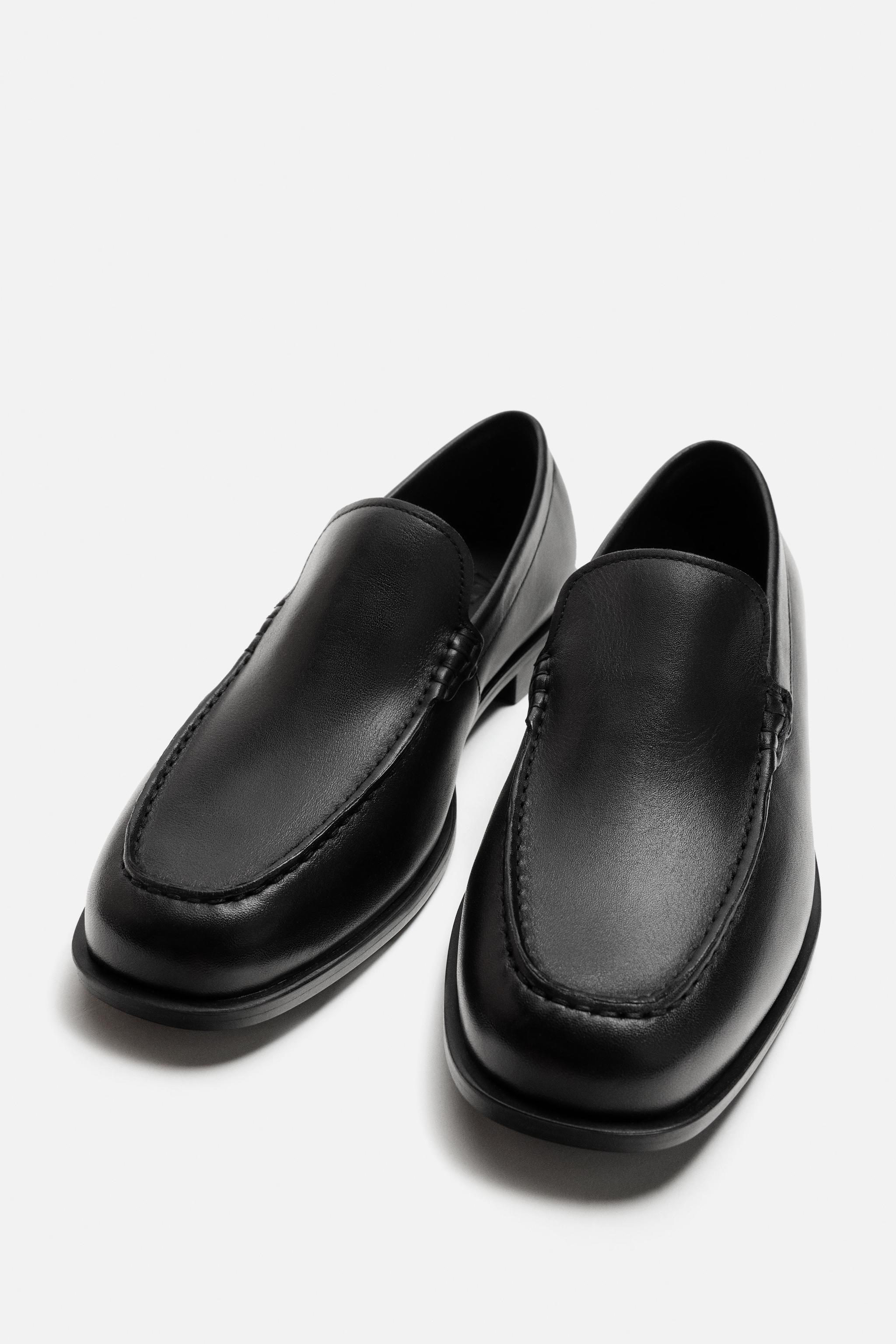 LEATHER DRESS LOAFERS
