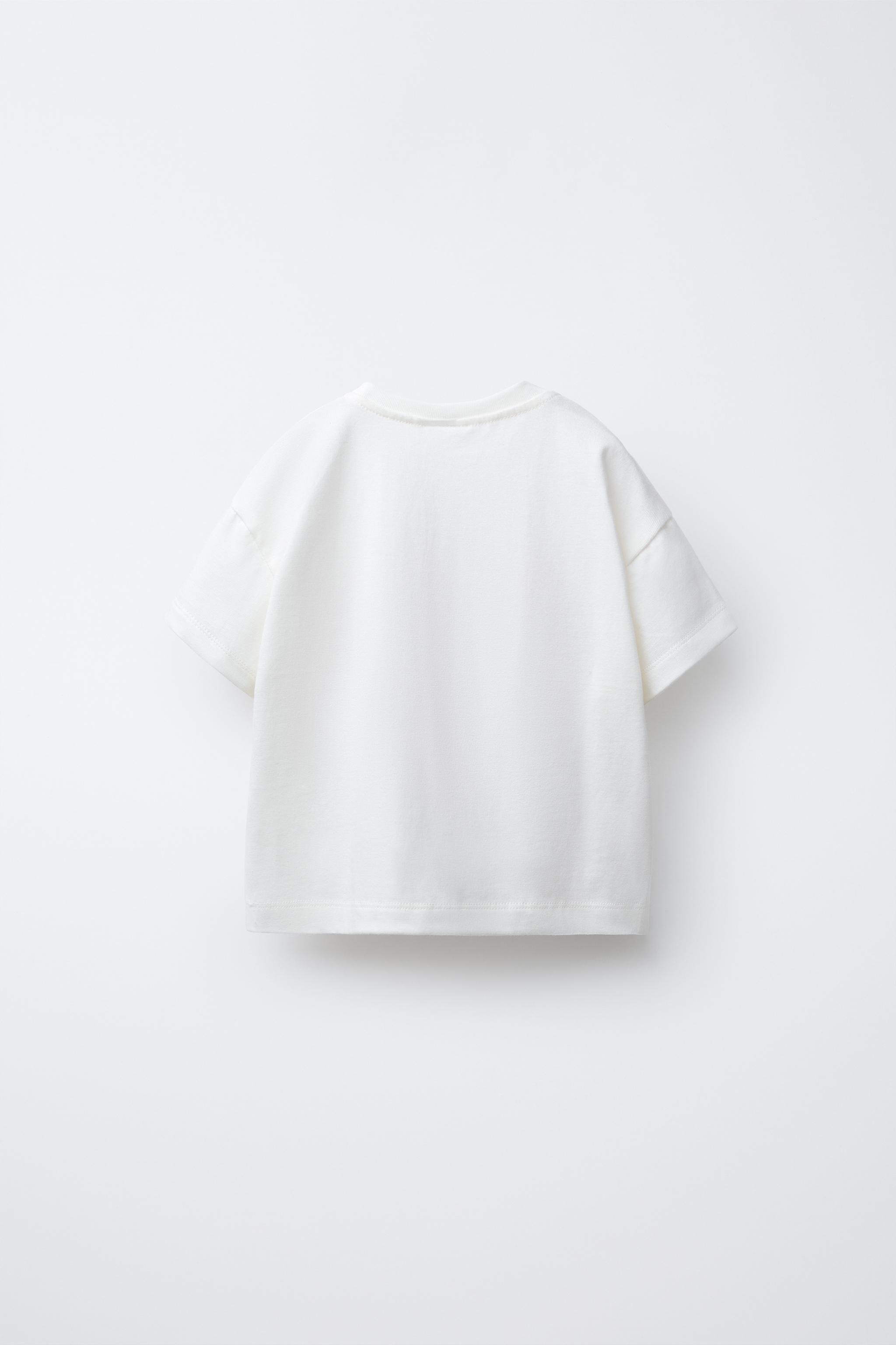 MICKEY AND MINNIE MOUSE © DISNEY FLOCKED TEXT PRINT T-SHIRT