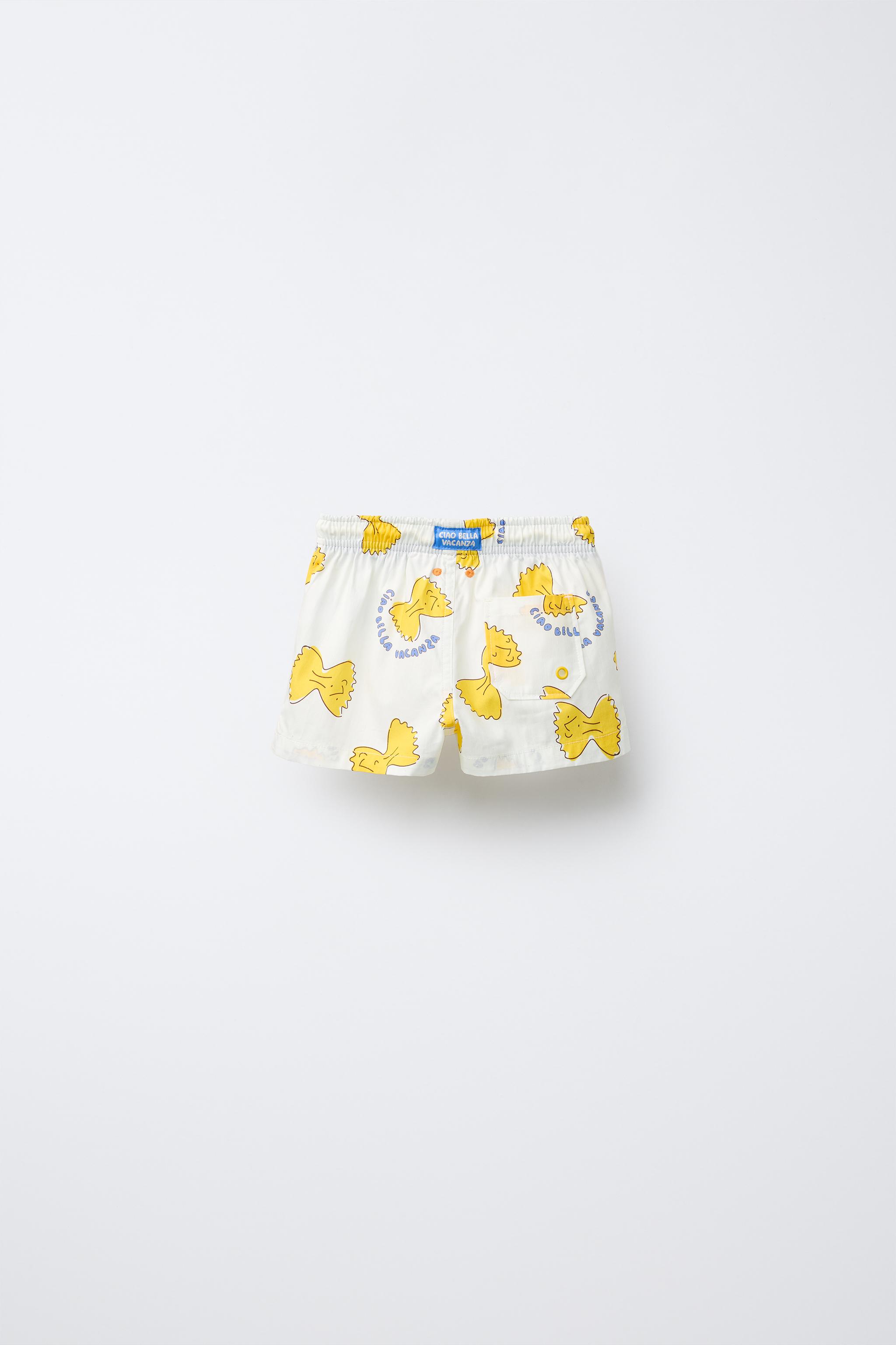 2-6 YEARS/ PRINTED SWIM SHORTS