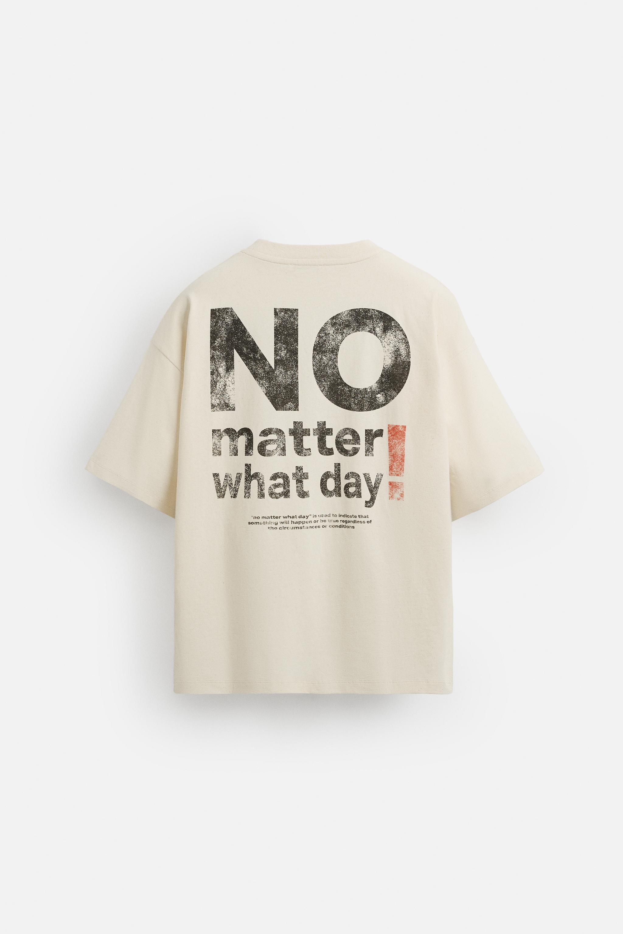 WASHED PRINT T-SHIRT