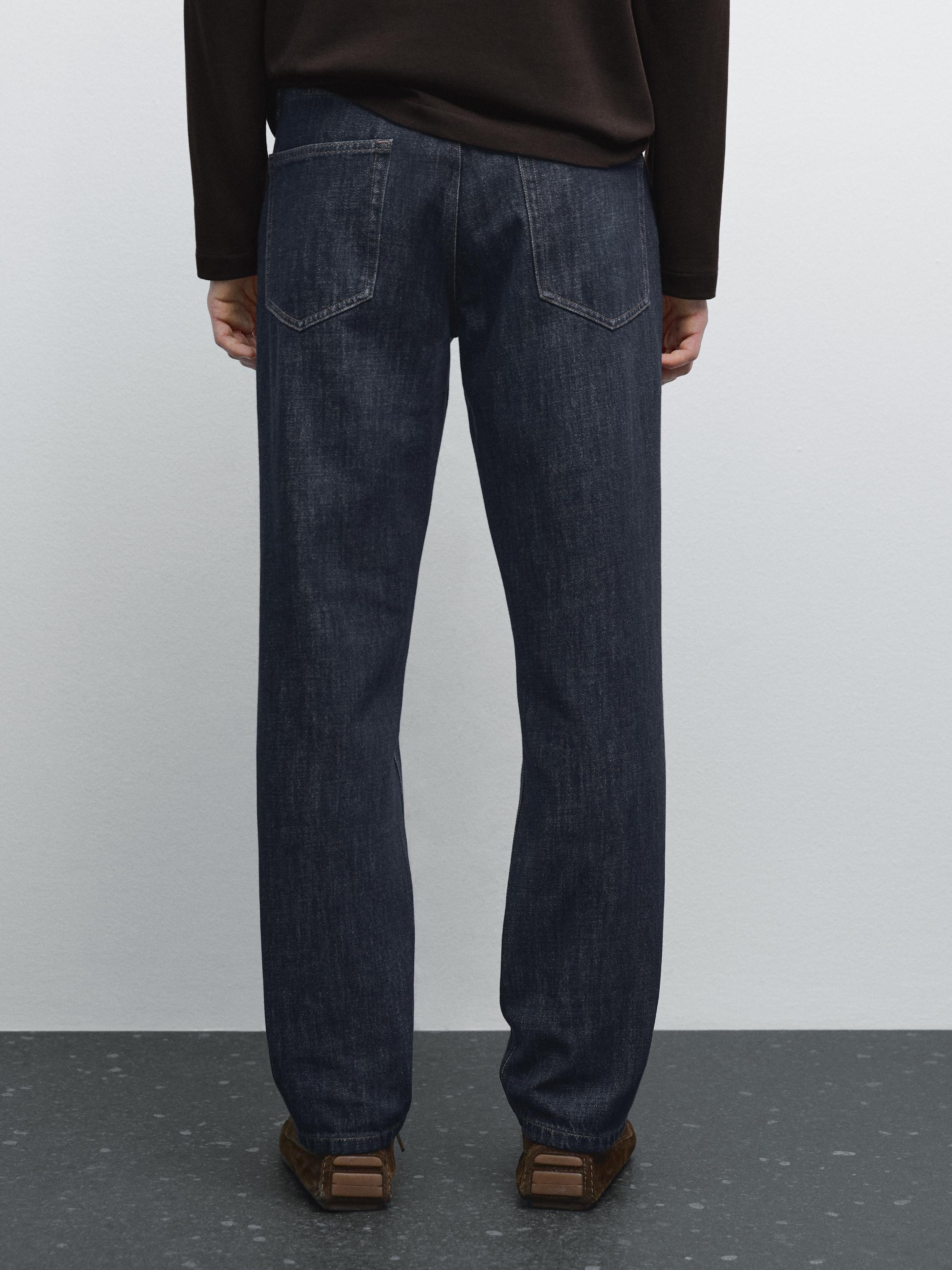 Tapered fit jeans