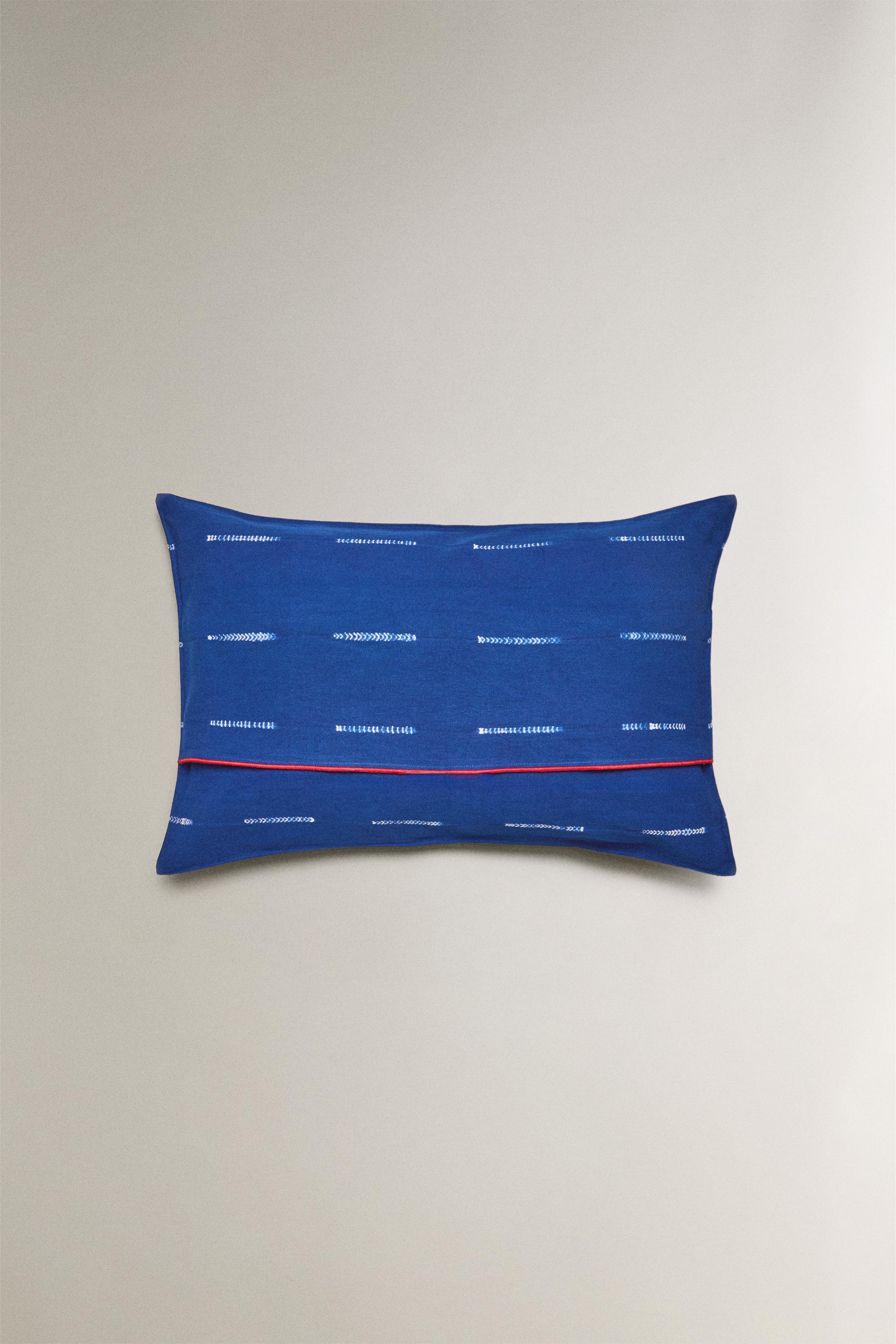 TIE-DYE COTTON THROW PILLOW COVER X TENSIRA