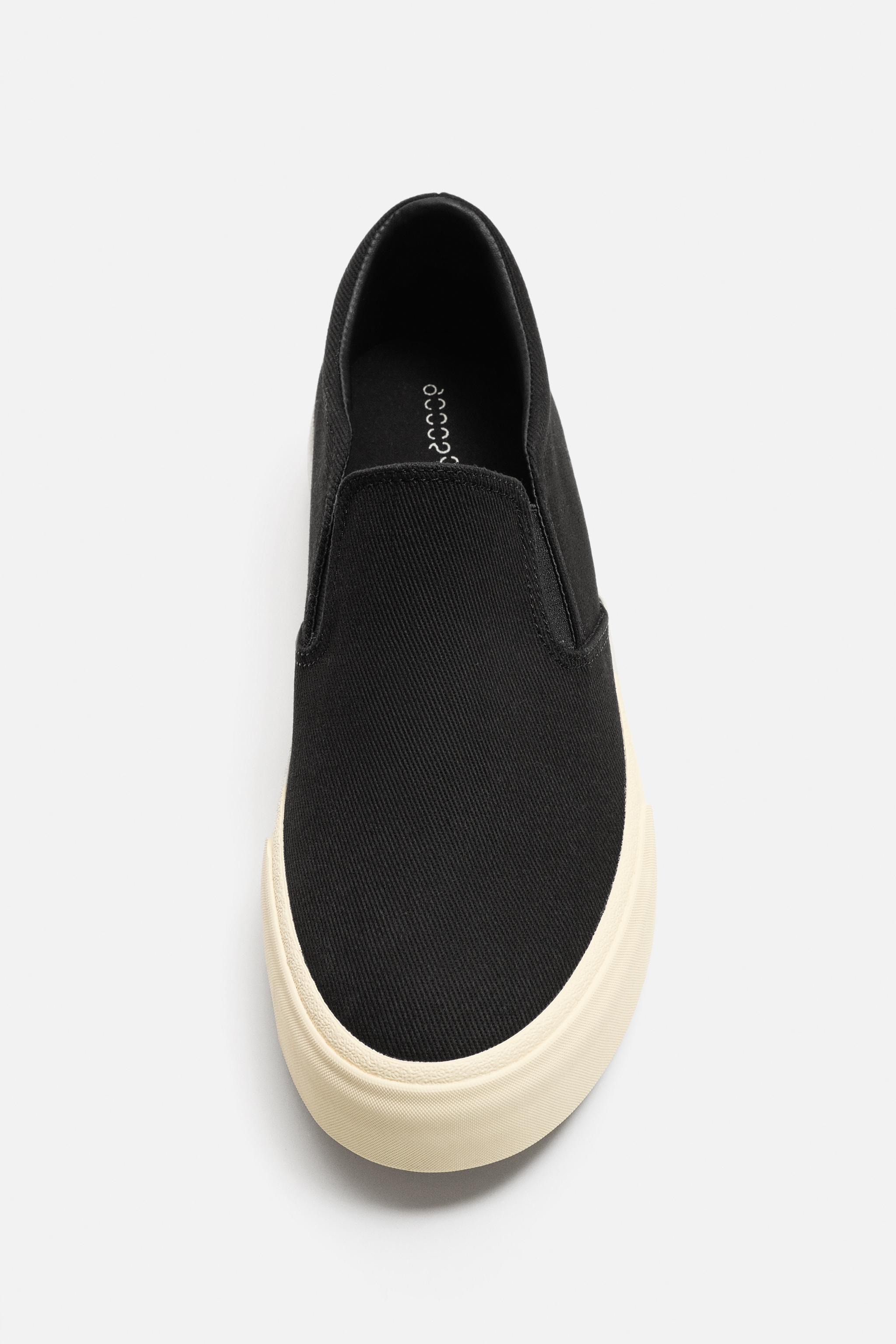 FABRIC LACELESS SNEAKERS
