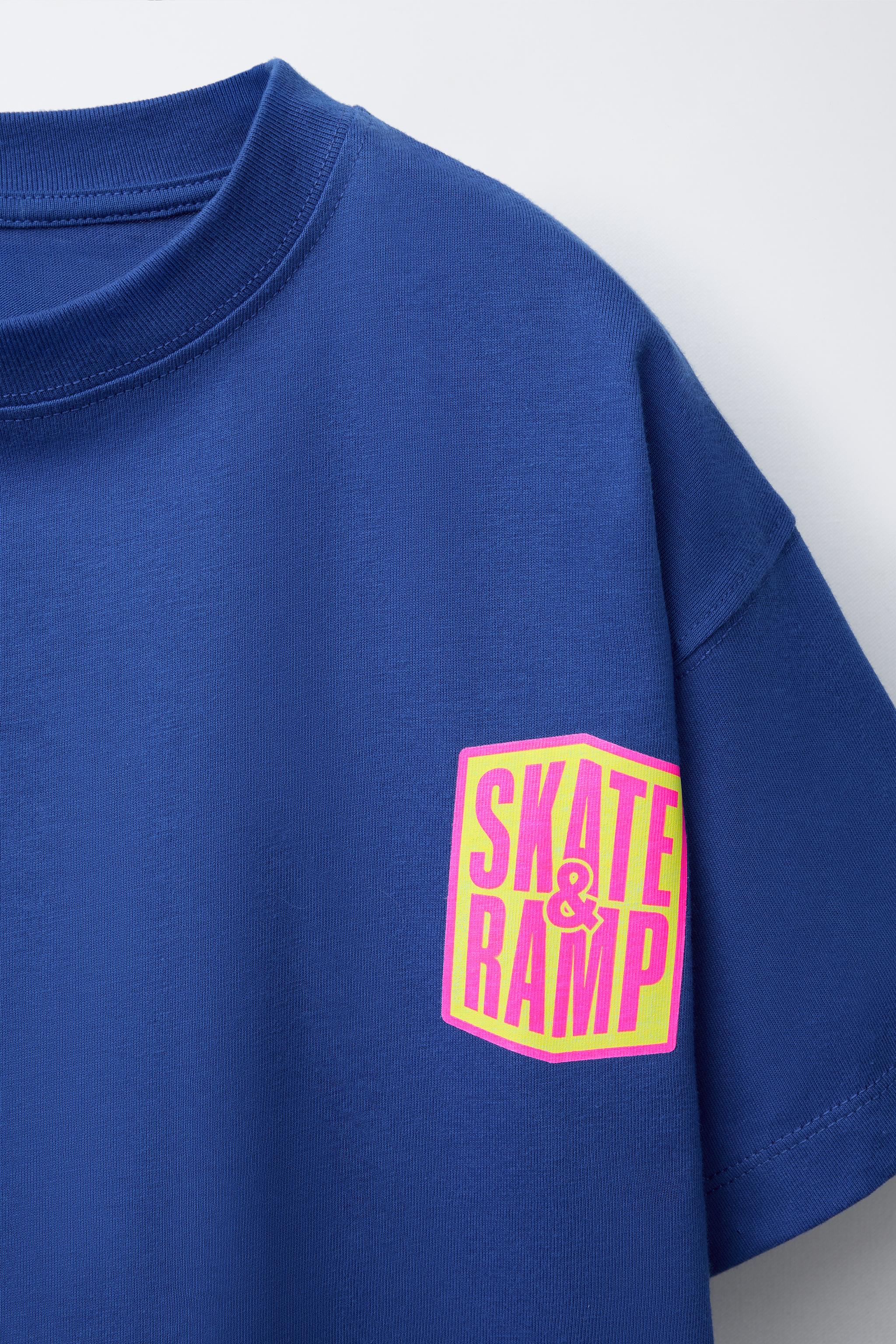 RAISED TEXT T-SHIRT