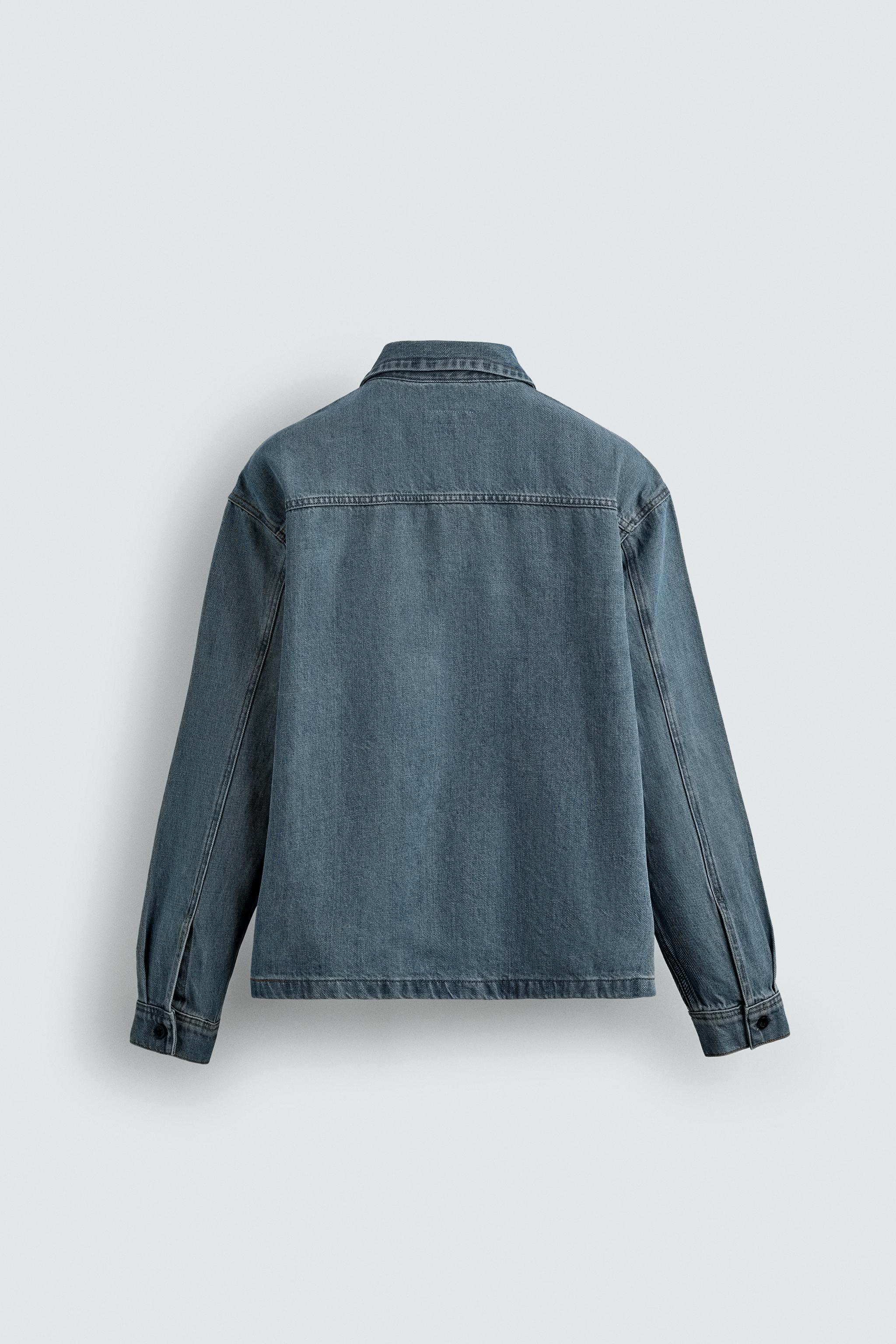 BOXY FIT DENIM SHIRT