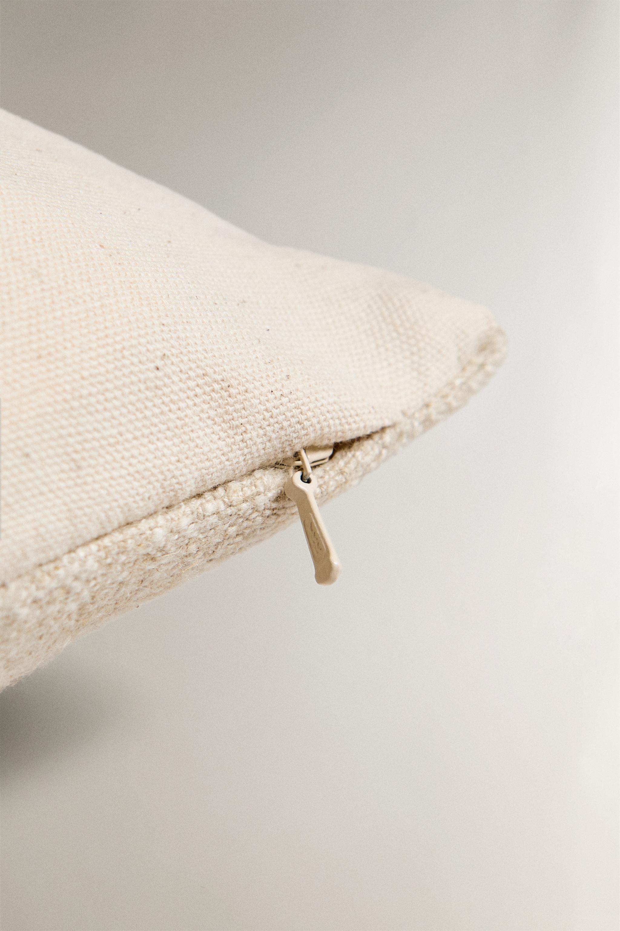 LINED THROW PILLOW COVER