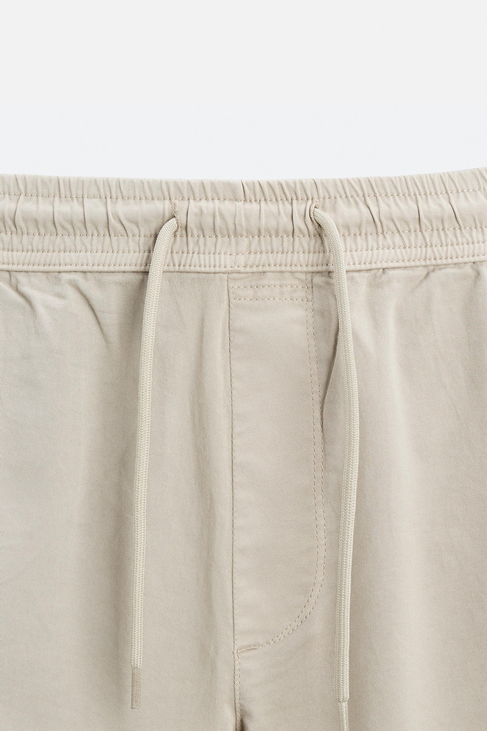 WASHED JOGGER WAIST PANTS