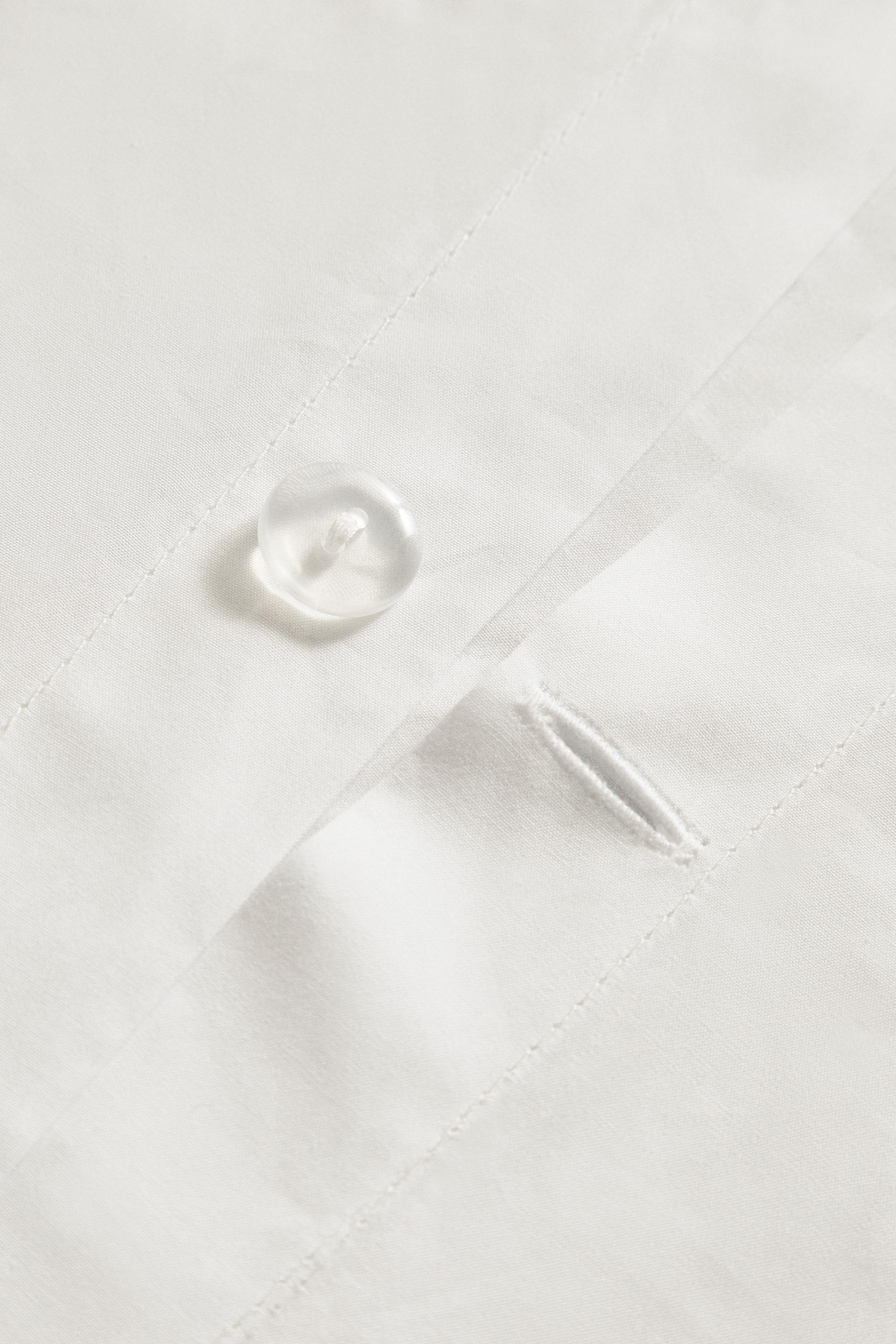 PERCALE COTTON DUVET COVER (500 THREAD COUNT)