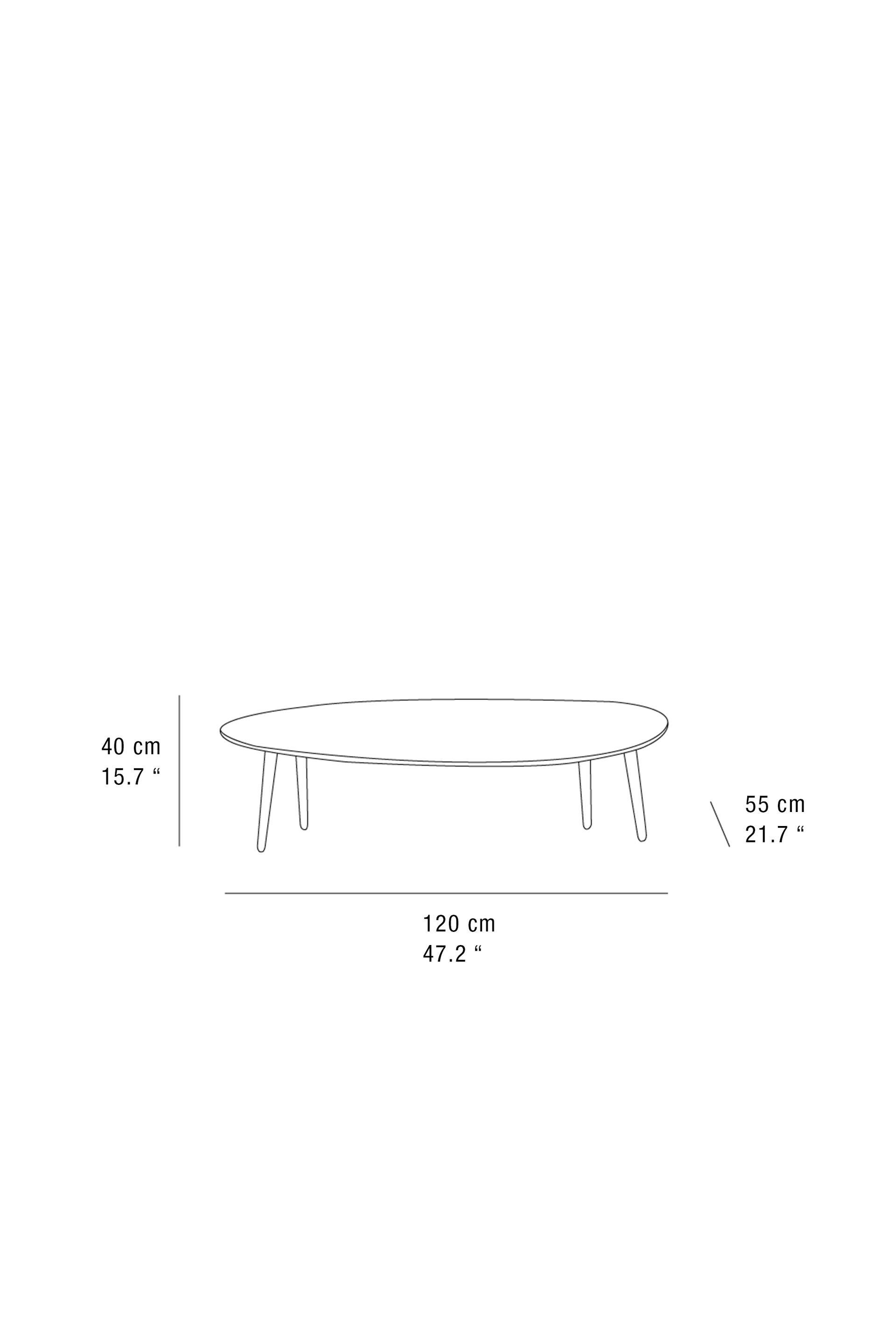 BEVELED WOODEN COFFEE TABLE