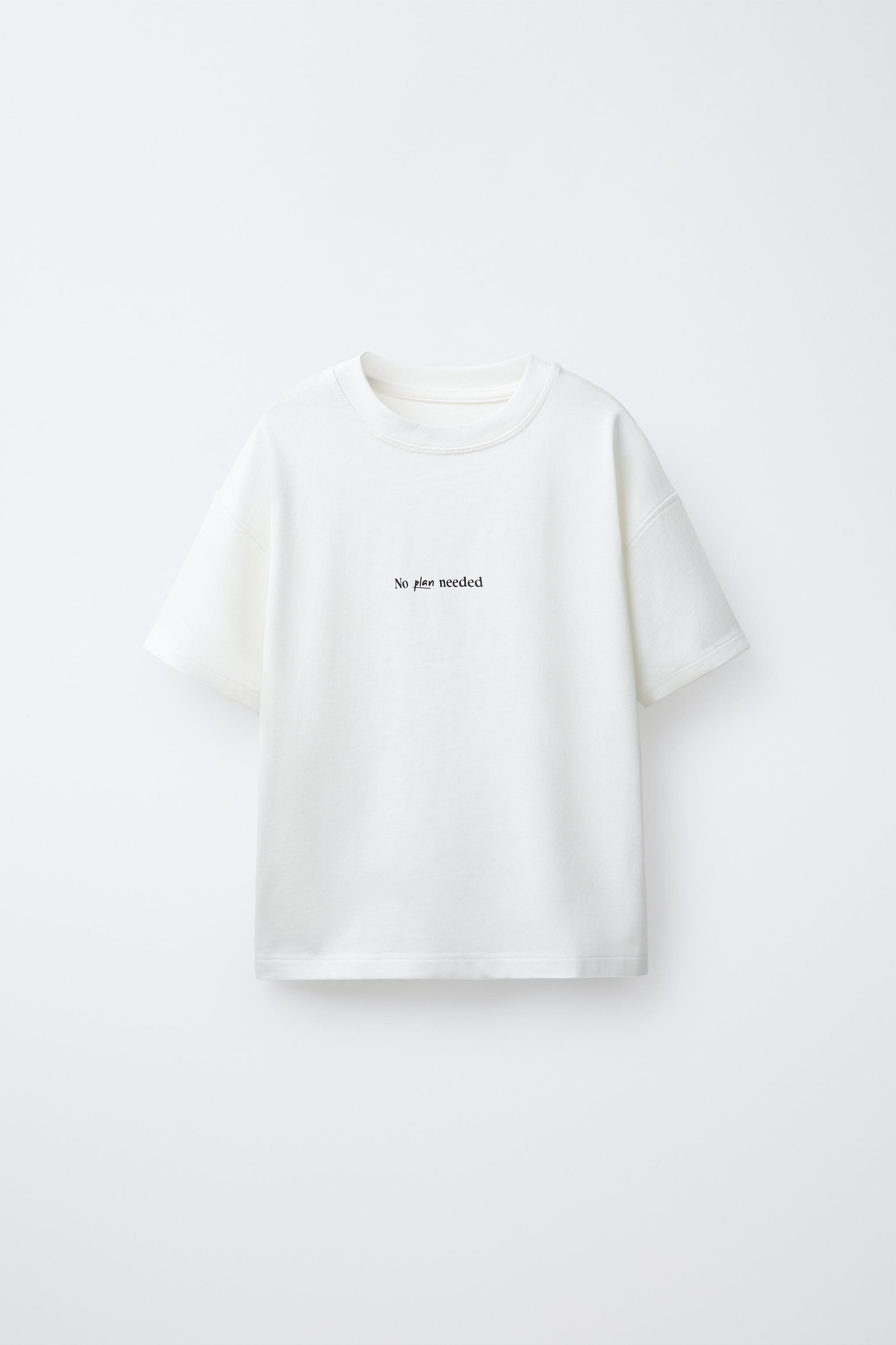 TEXT PRINT T-SHIRT