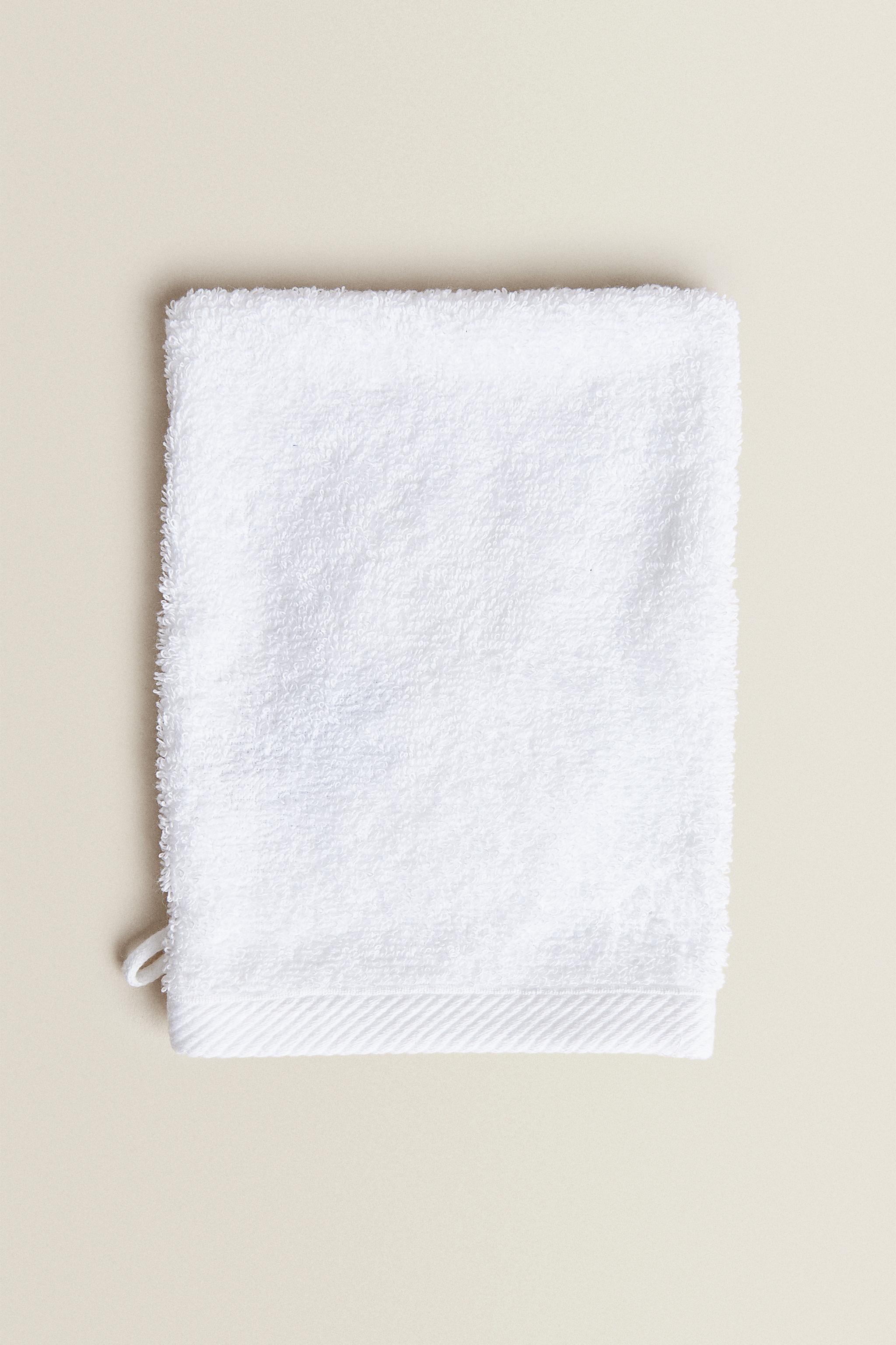 COTTON TERRYCLOTH BATH MITT