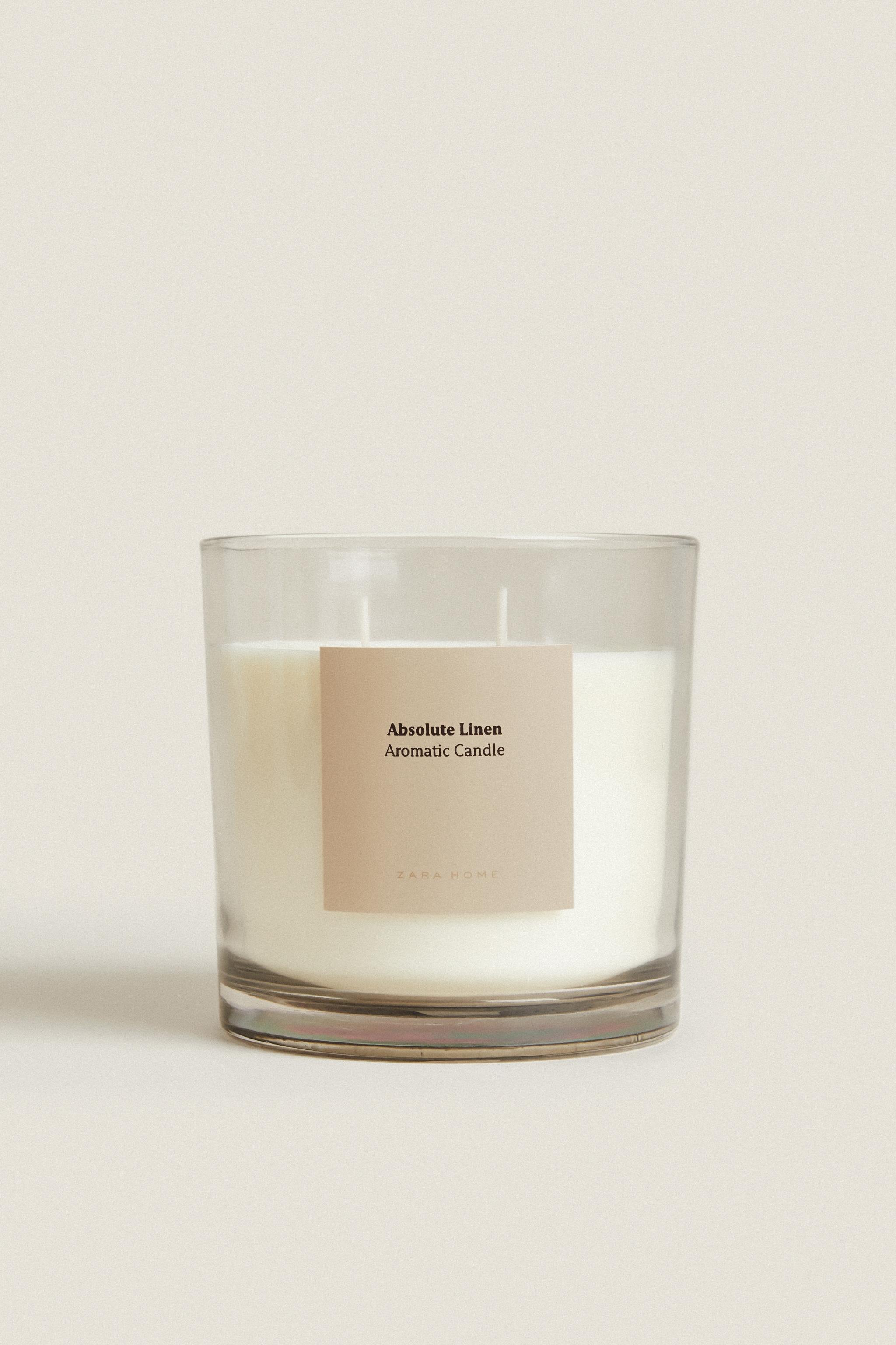 (620 G) ABSOLUTE LINEN SCENTED CANDLE