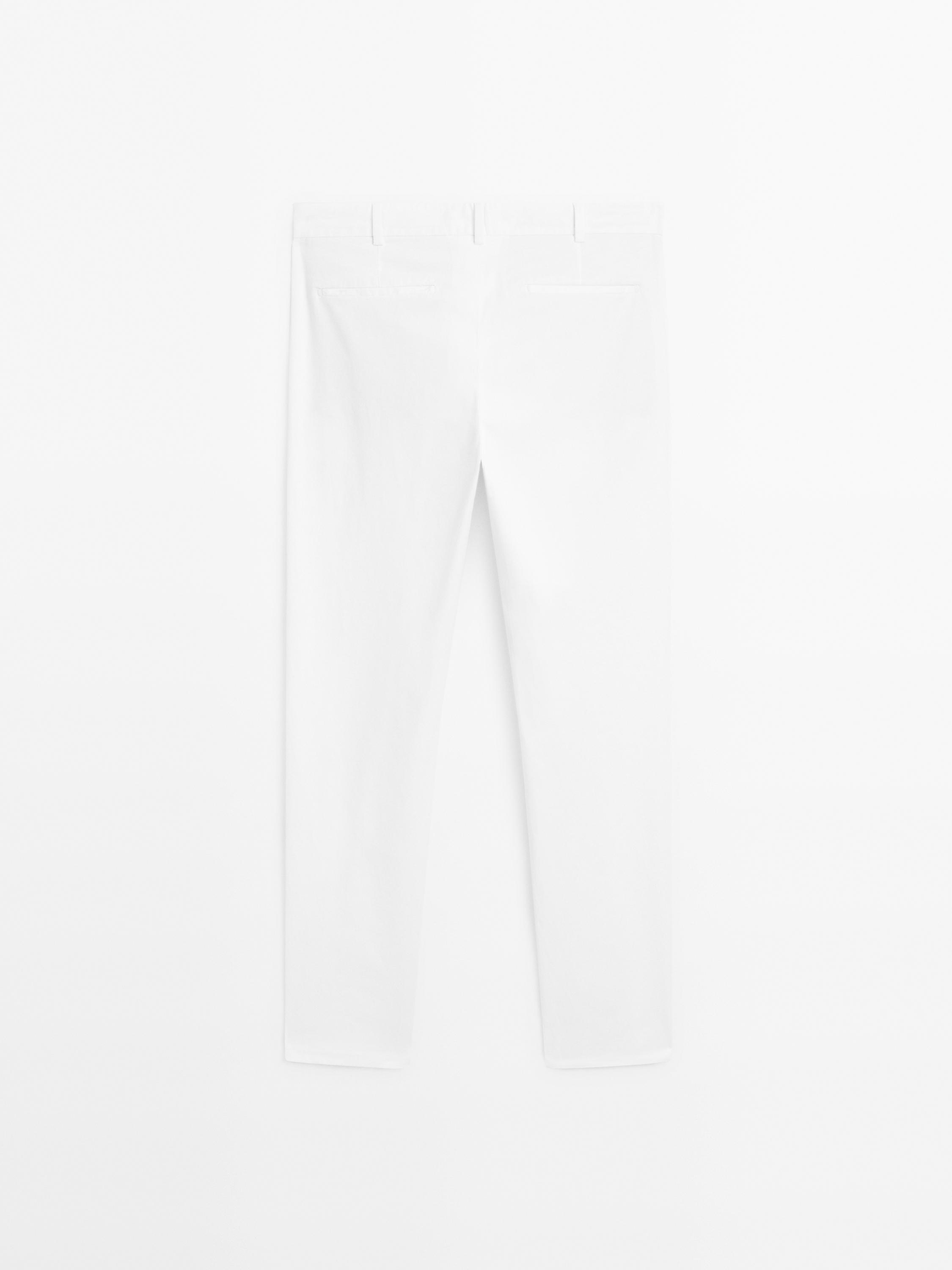 Slim fit trousers