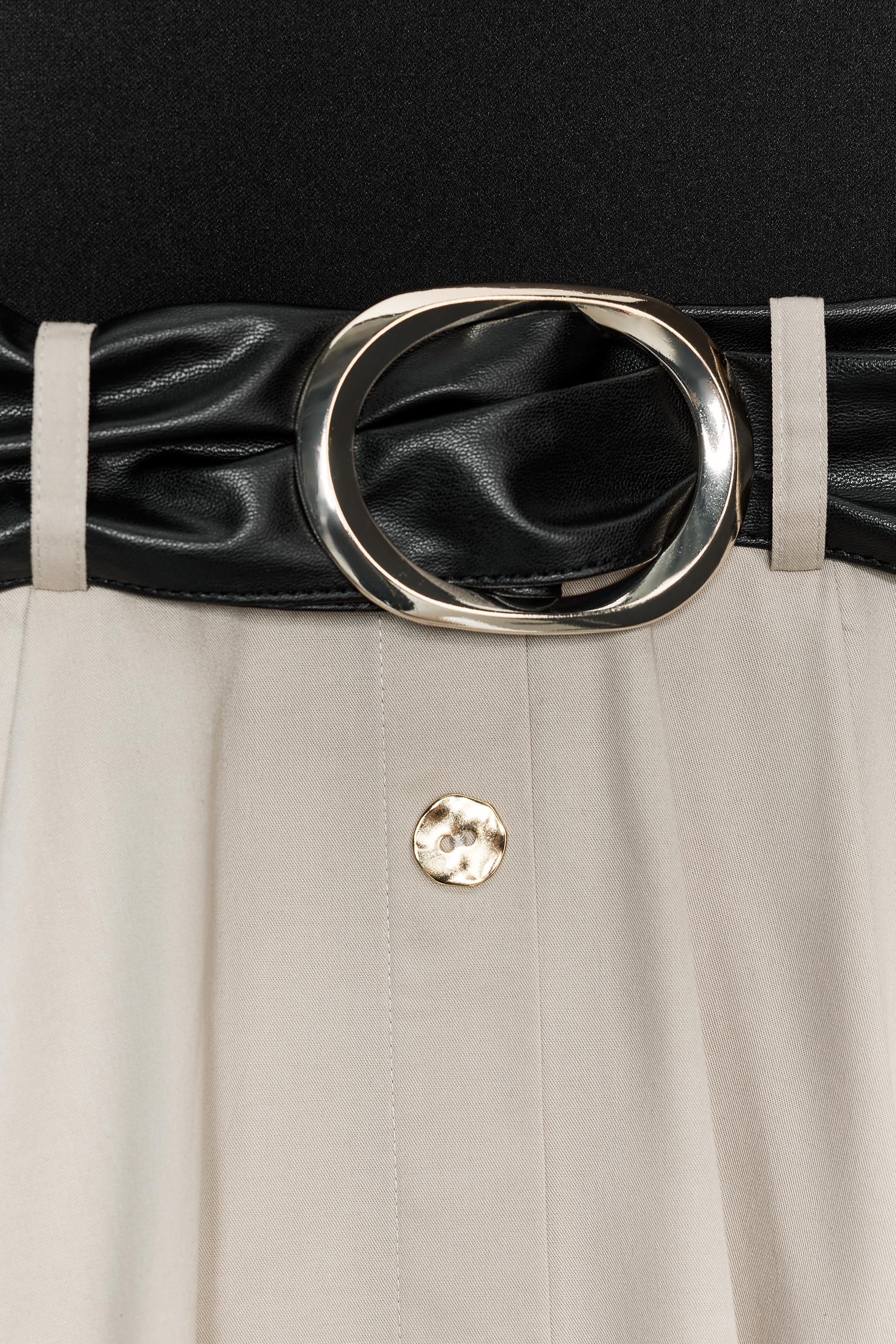 COMBINATION BELTED DRESS