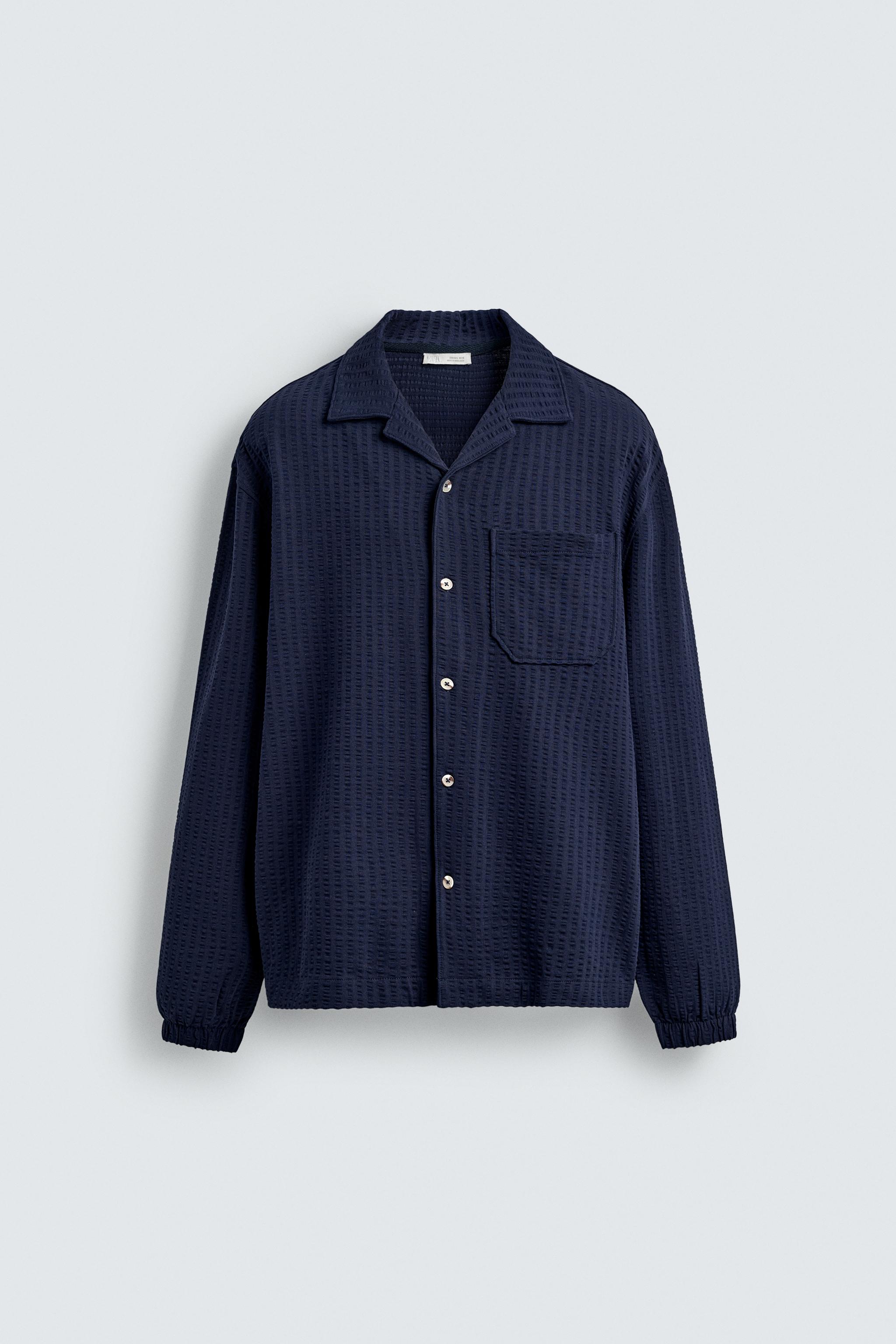 COMFORT SEERSUCKER OVERSHIRT