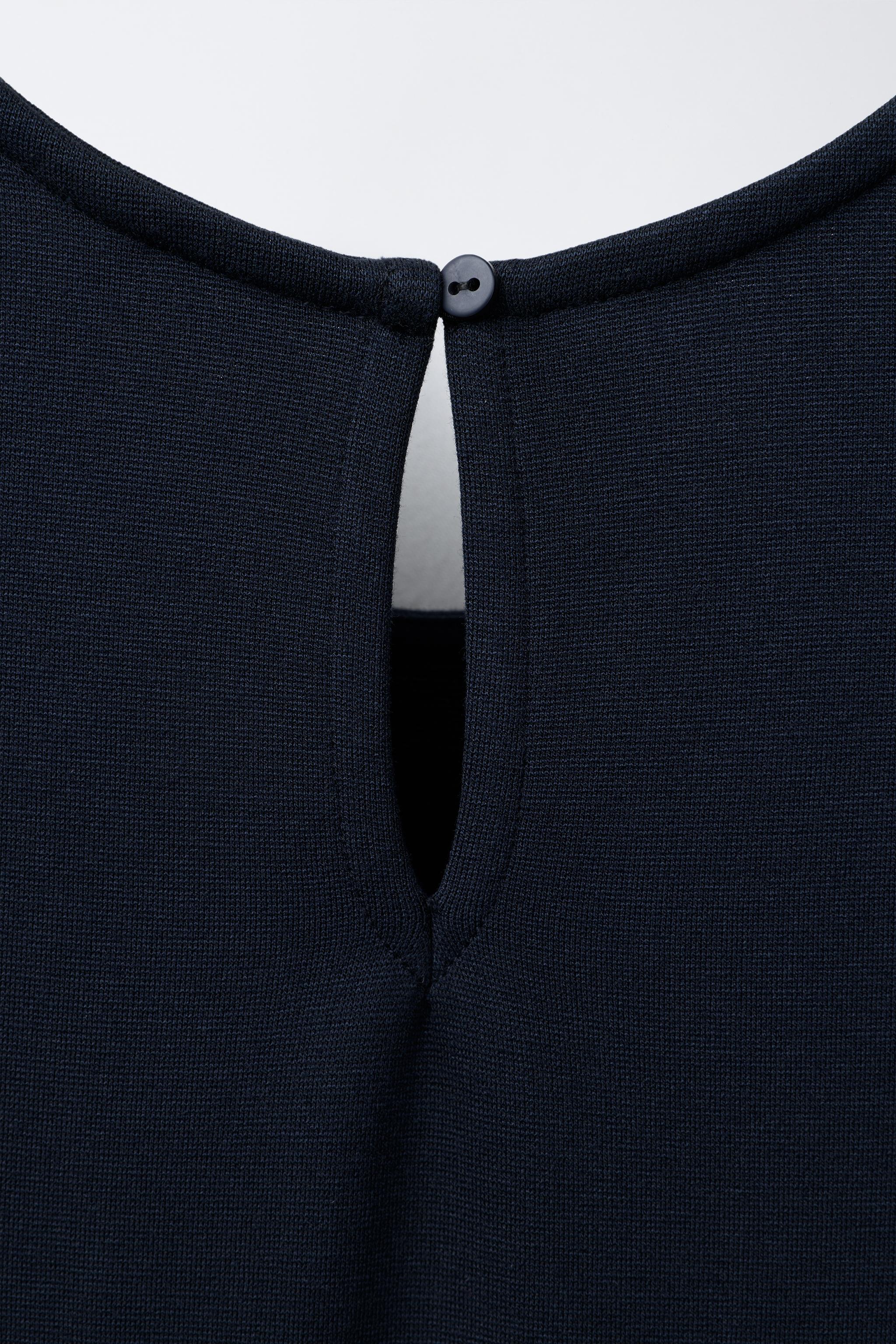 PLEATED PINAFORE DRESS